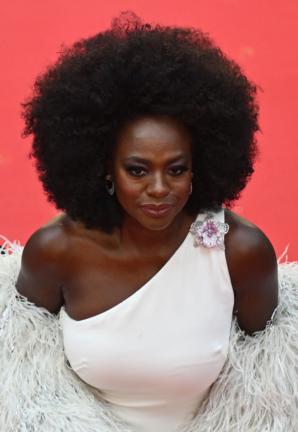 Viola Davis arriva per la proiezione del film 'Kaibutsu' durante il 76° Festival del Cinema di Cannes in Francia il 17 maggio 2023 (ANTONIN THUILLIER/AFP via Getty Images)