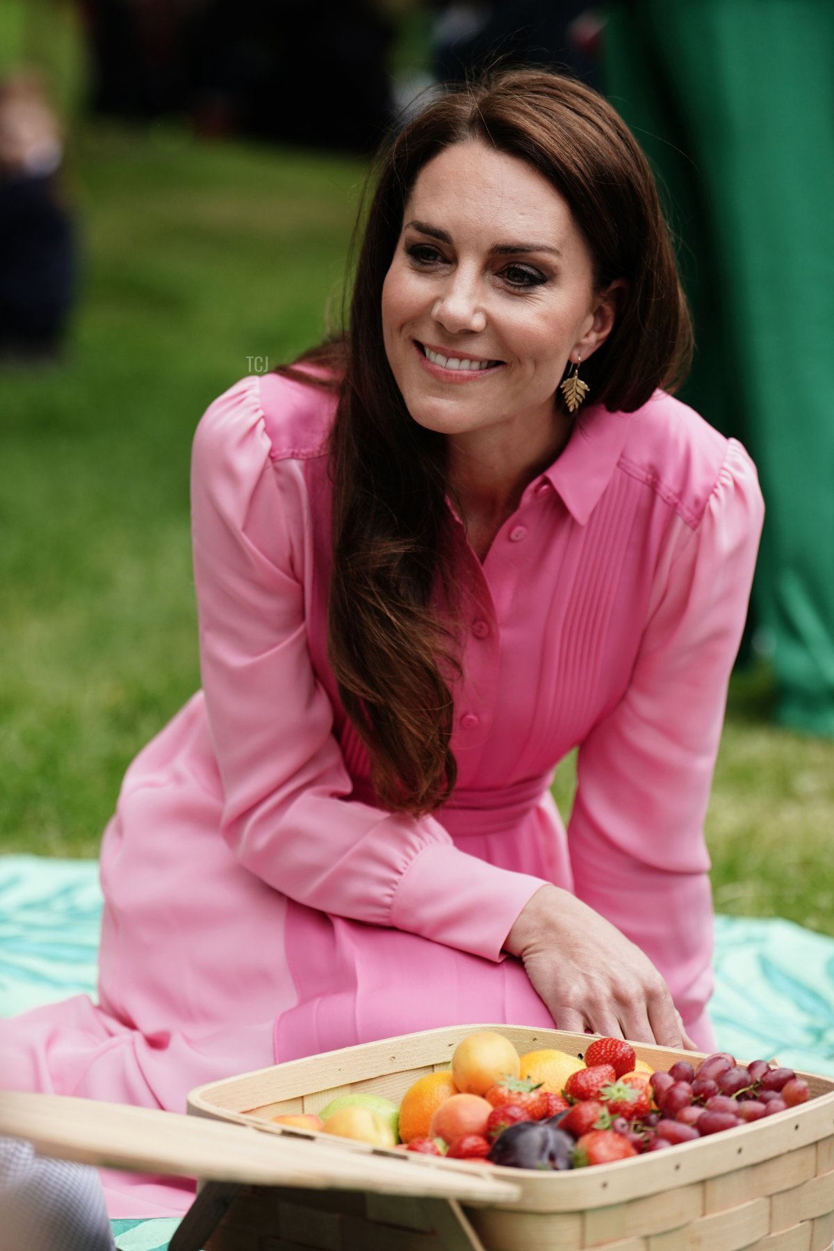 La Principessa del Galles partecipa al primo Picnic dei Bambini al RHS Chelsea Flower Show, presso il Royal Hospital Chelsea il 22 maggio 2023 a Londra, Inghilterra (Jordan Pettitt-WPA Pool/Getty Images)