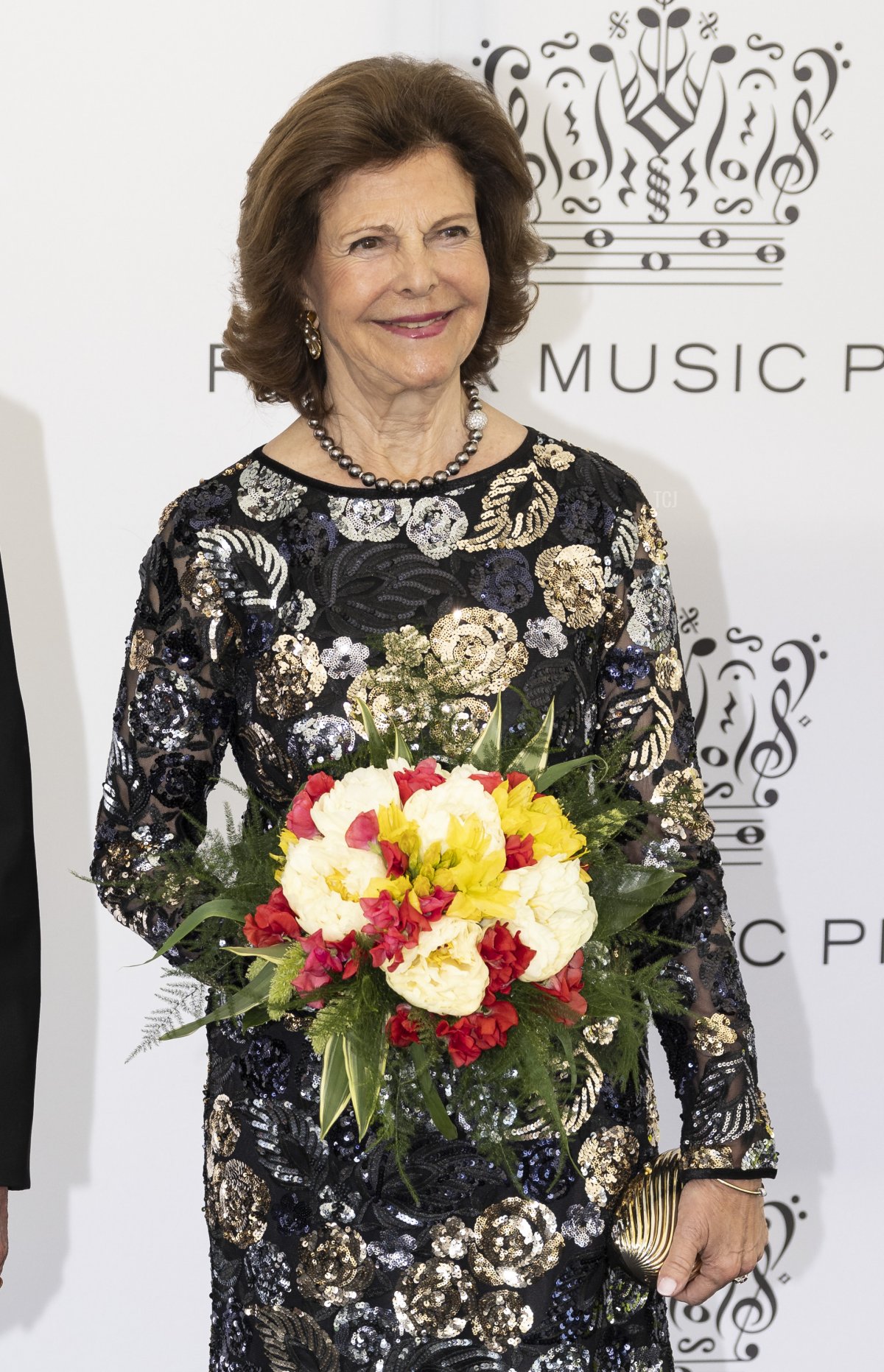 La Regina Silvia di Svezia partecipa al Polar Music Prize 2023 il 23 maggio 2023 a Stoccolma, Svezia (Michael Campanella/Getty Images)