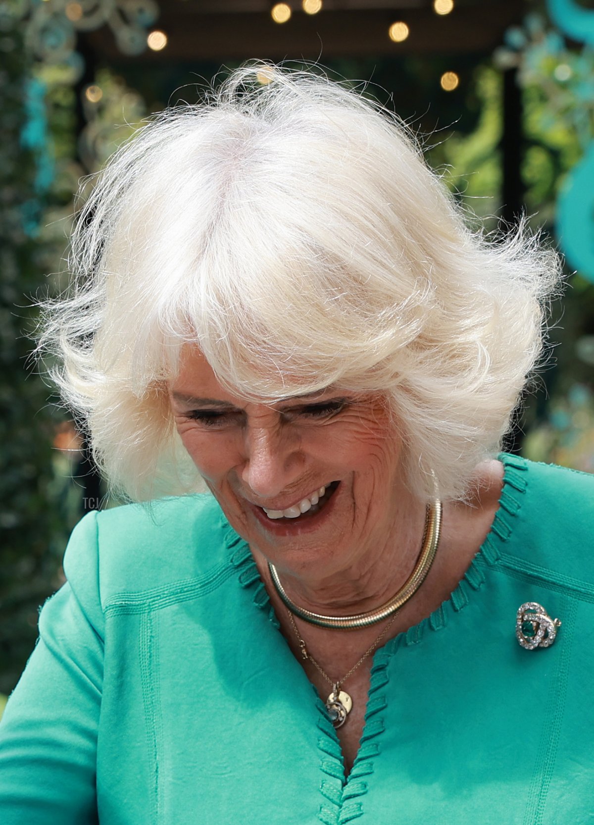 Il Re Carlo III e la Regina Camilla inaugurano il nuovo Giardino della Coronazione durante il primo giorno della loro visita di due giorni in Irlanda del Nord, il 24 maggio 2023 a Newtownabbey, Irlanda del Nord (Chris Jackson/Getty Images)