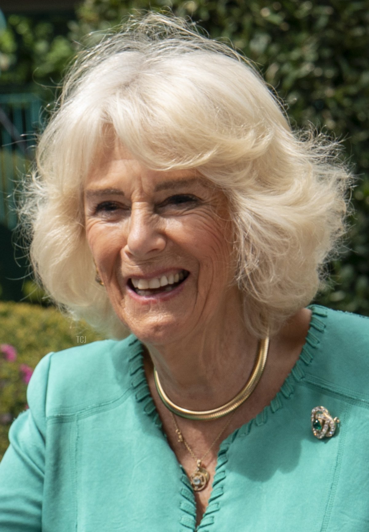 Il Re Carlo III e la Regina Camilla inaugurano il nuovo Giardino della Coronazione durante il primo giorno della loro visita di due giorni in Irlanda del Nord, il 24 maggio 2023 a Newtownabbey, Irlanda del Nord (Chris Jackson/Getty Images)