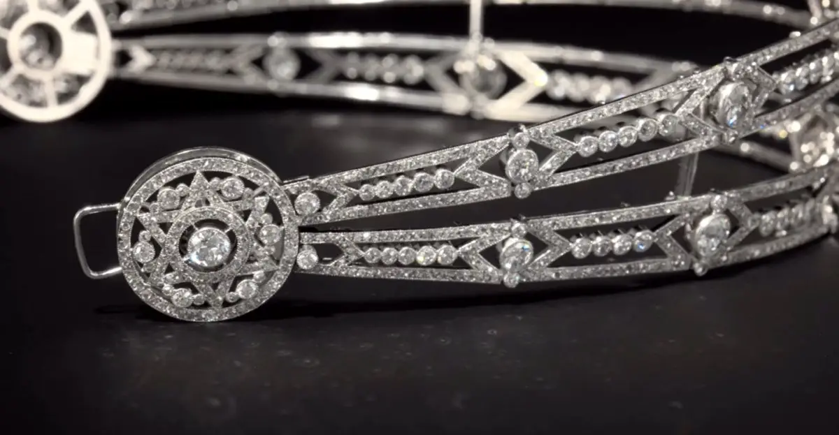 Un diadema in diamante della prima metà del XX secolo di Boucheron (Christie's)