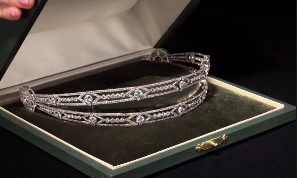 Un diadema in diamante della prima metà del XX secolo di Boucheron (Christie's)