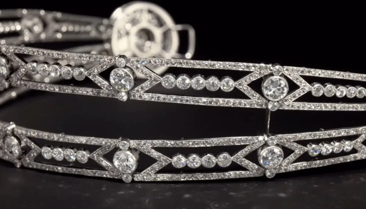 Un diadema in diamante della prima metà del XX secolo di Boucheron (Christie's)