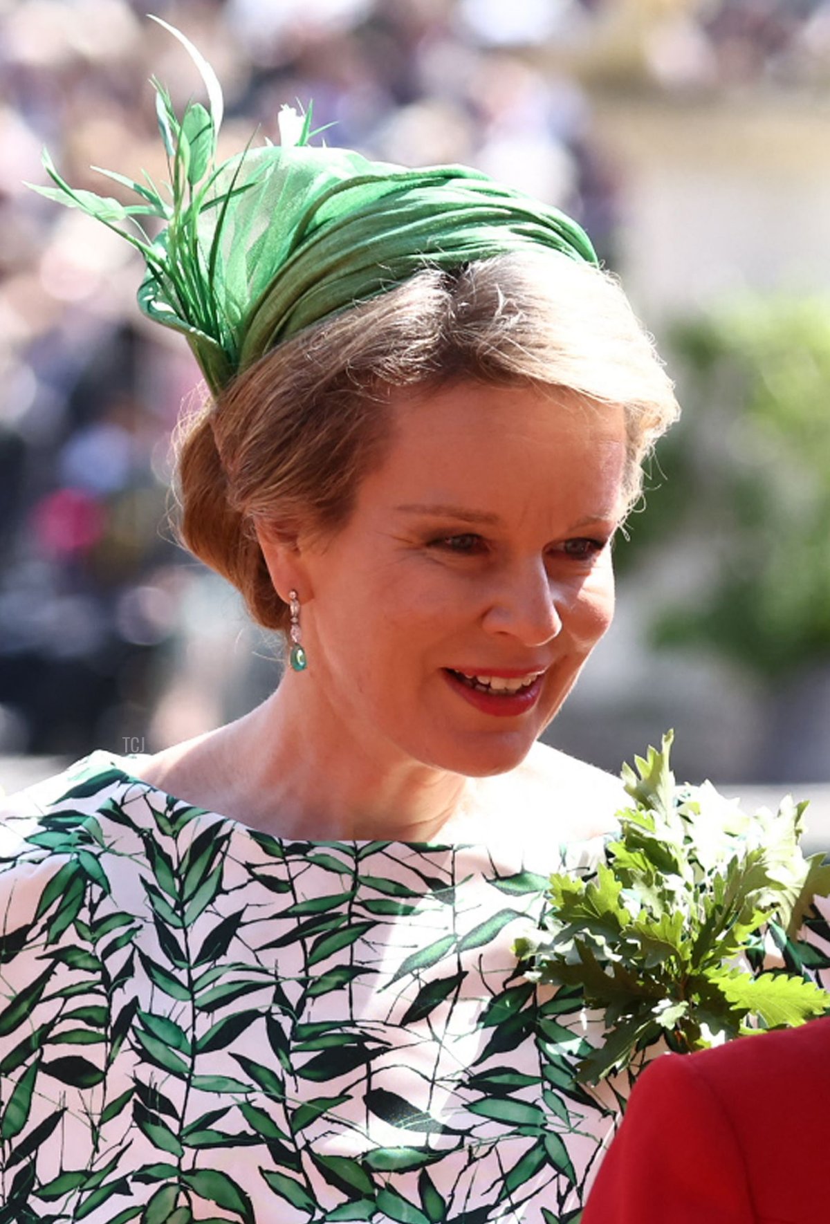 La Regina dei Belgians partecipa alla Parata annuale del Fondatore presso il Royal Hospital Chelsea a Londra l'8 giugno 2023 (HENRY NICHOLLS/AFP via Getty Images)