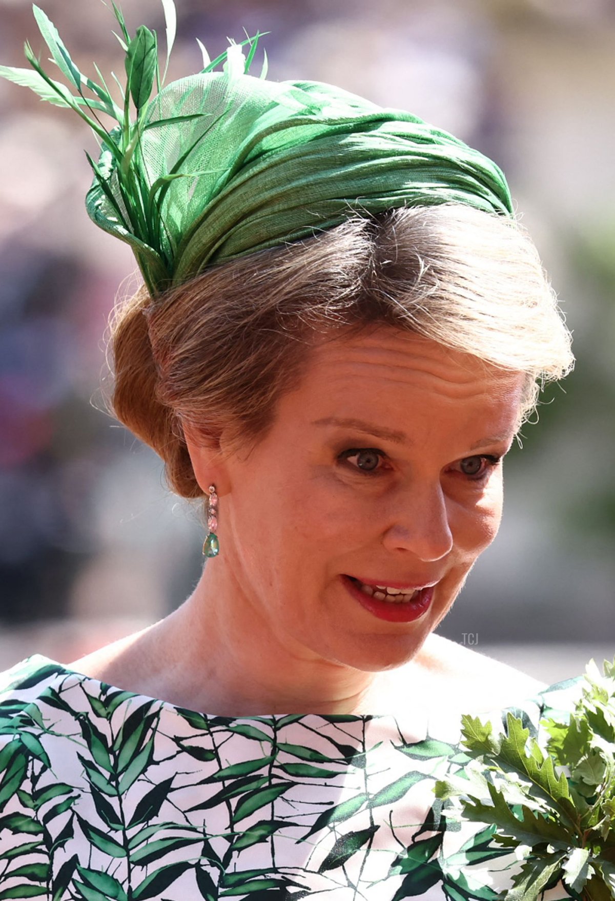 La Regina dei Belgians partecipa alla Parata annuale del Fondatore presso il Royal Hospital Chelsea a Londra l'8 giugno 2023 (HENRY NICHOLLS/AFP via Getty Images)