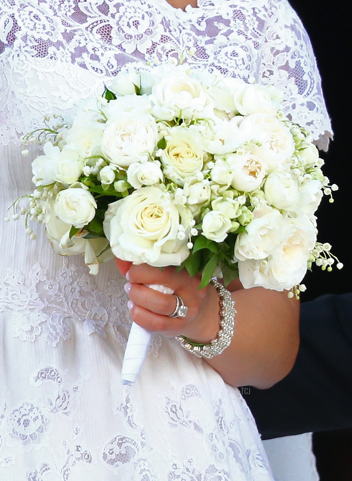 Principessa Madeleine di Svezia parte dopo il suo matrimonio con Christopher O'Neill al Palazzo Reale l'8 giugno 2013 a Stoccolma, Svezia (Andreas Rentz/Getty Images)