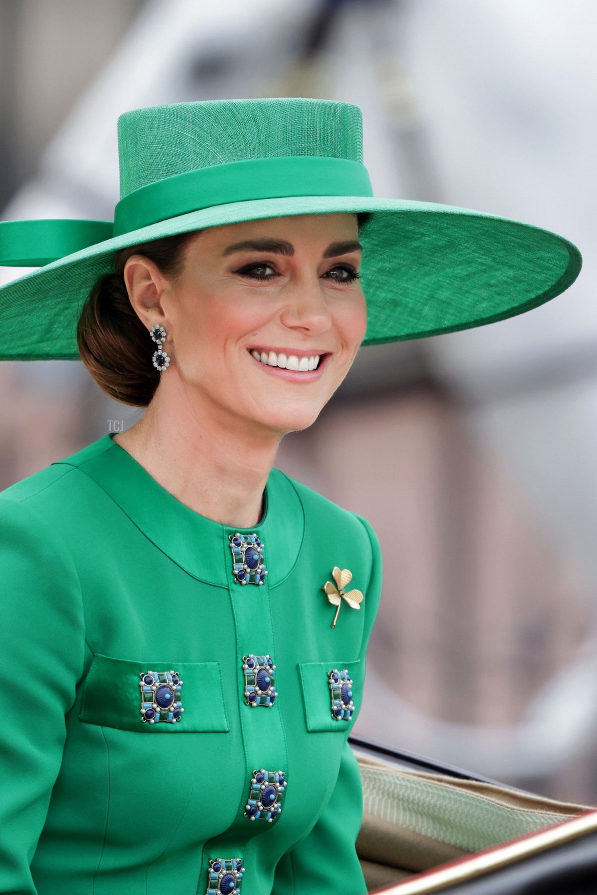 La Principessa del Galles in carrozza durante il Trooping the Colour il 17 giugno 2023 a Londra, Inghilterra (Chris Jackson/Getty Images)