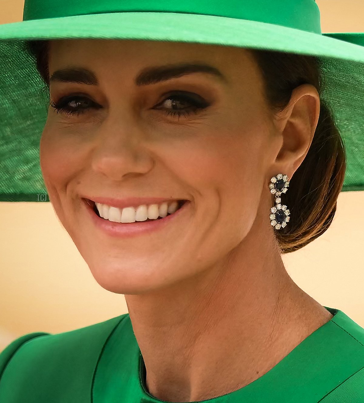 La Principessa del Galles in carrozza durante il Trooping the Colour il 17 giugno 2023 a Londra, Inghilterra (DANIEL LEAL/AFP via Getty Images)