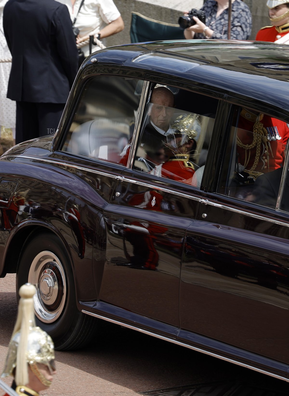 Il Duca di Kent si vede arrivare al Servizio dell'Ordine della Giarrettiera al Castello di Windsor il 19 giugno 2023 a Windsor, Inghilterra (John Phillips - WPA Pool/Getty Images)