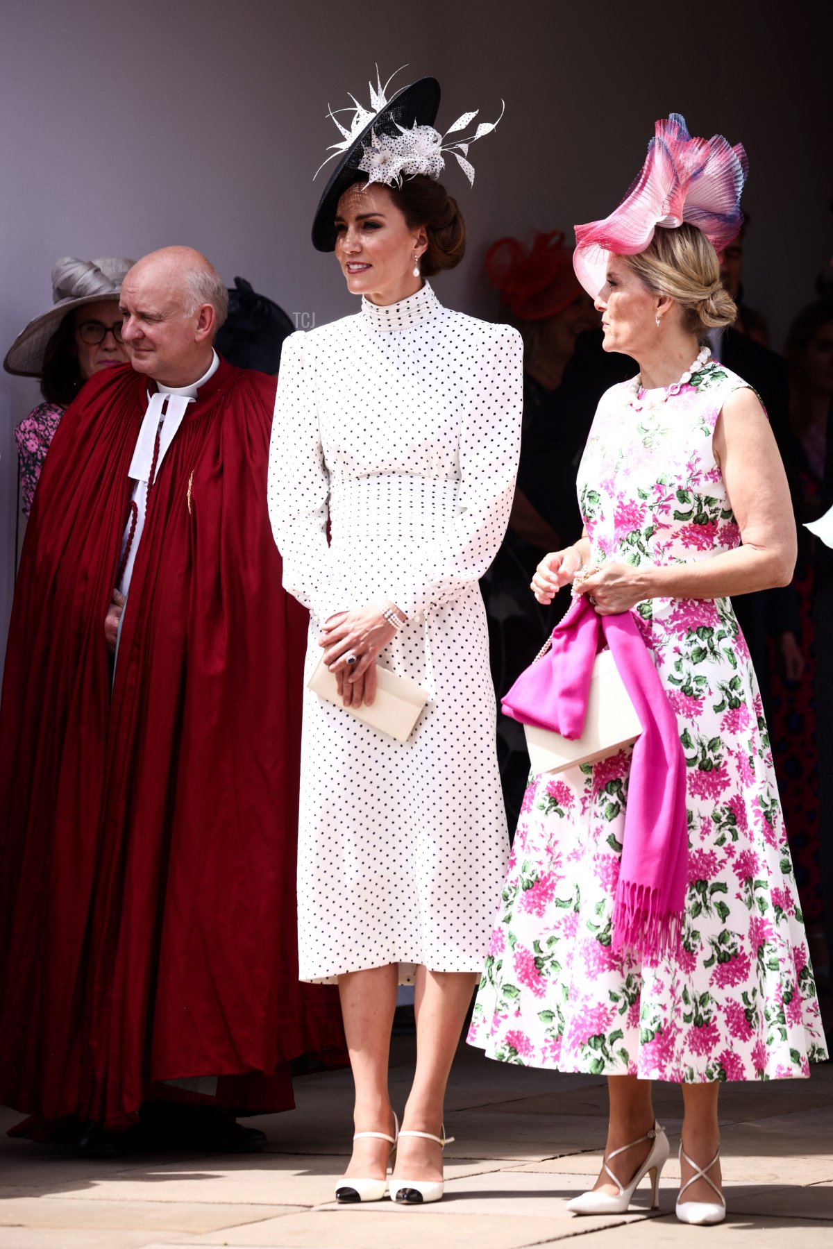 La Principessa di Galles e la Duchessa di Edimburgo partecipano al servizio dell'Ordine della Giarrettiera alla Cappella di San Giorgio, Windsor il 19 giugno 2023 (Henry Nicholls - WPA Pool/Getty Images)