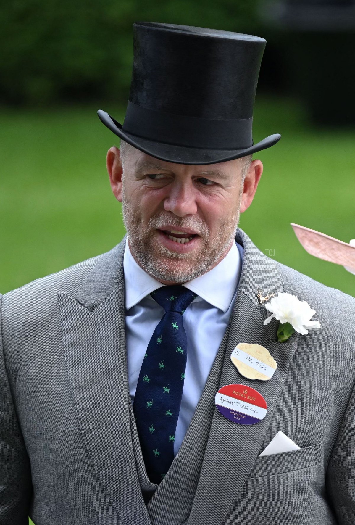 Mike Tindall partecipa al secondo giorno di Royal Ascot all'ippodromo di Ascot il 21 giugno 2023 in Ascot, Inghilterra (JUSTIN TALLIS/AFP via Getty Images)