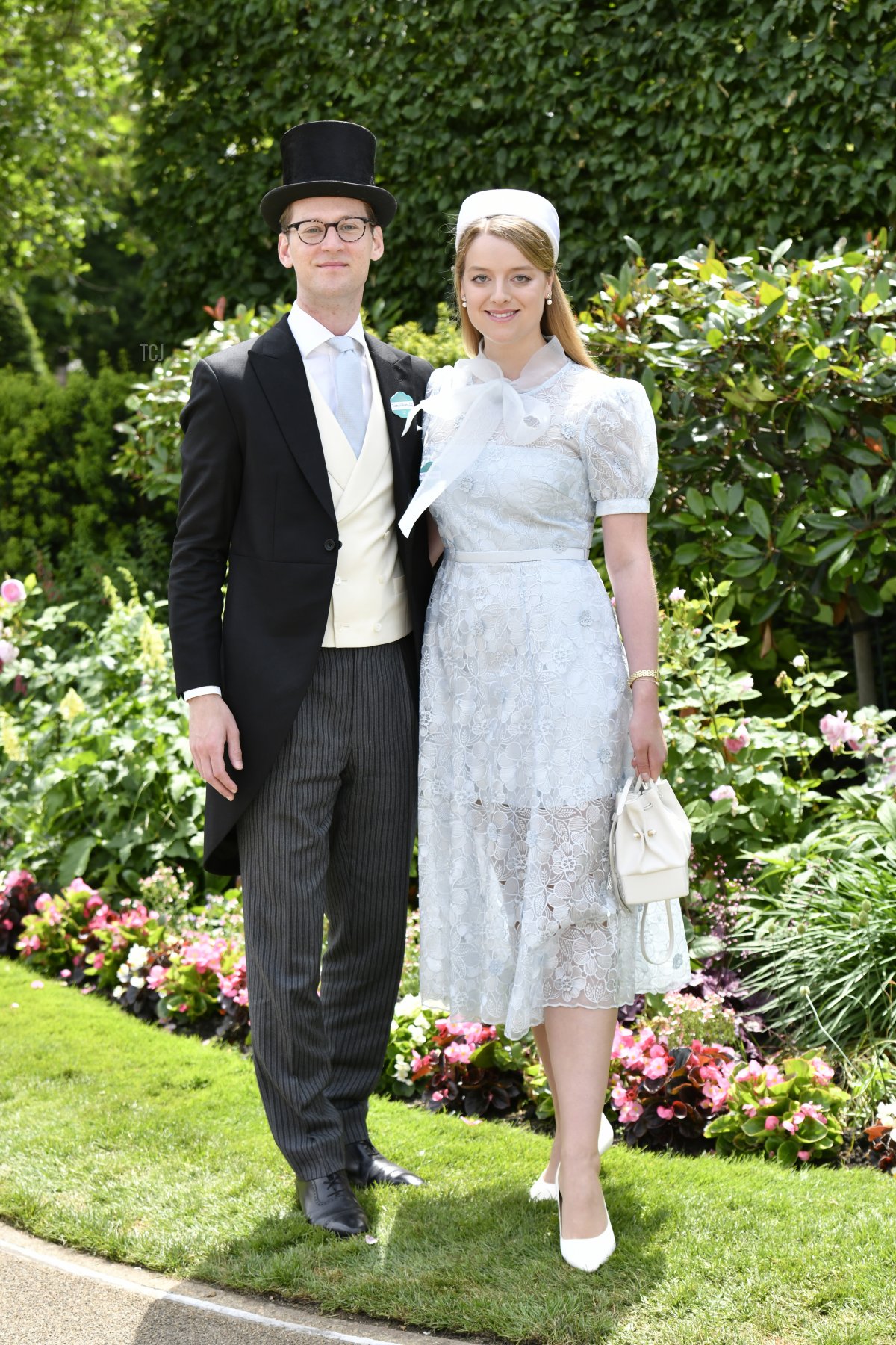 Timothy e Flora Vesterberg partecipano al quarto giorno di Royal Ascot il 23 giugno 2023 (Kirstin Sinclair/Getty Images per Royal Ascot)