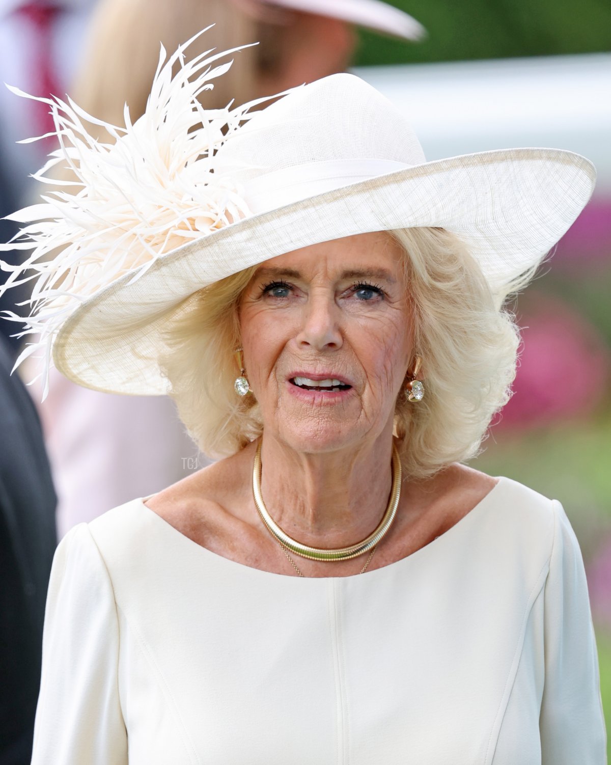 Regina Camilla partecipa al quinto giorno di Royal Ascot il 24 giugno 2023 (Chris Jackson/Getty Images)