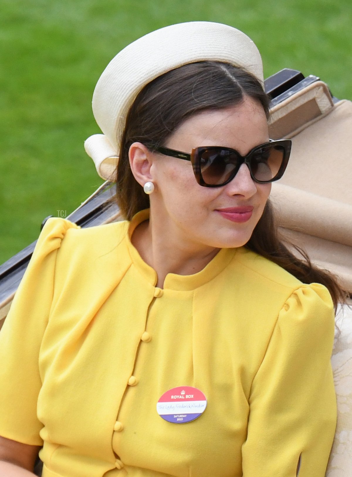 Lady Frederick Windsor partecipa al quinto giorno di Royal Ascot il 24 giugno 2023 (Kirstin Sinclair/Getty Images per Royal Ascot)