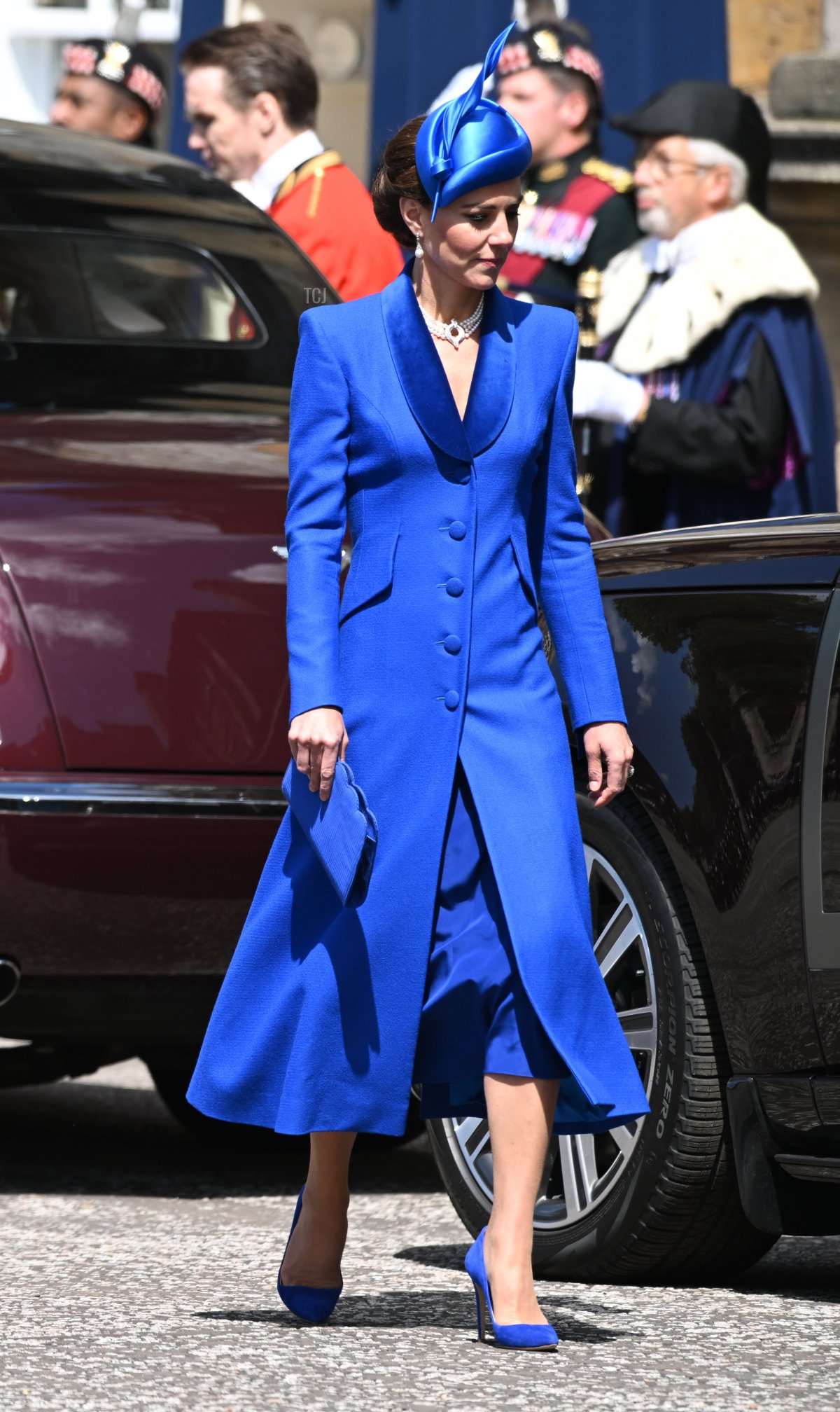 La Duchessa di Rothesay partecipa a un servizio di ringraziamento e dedicazione presso la Cattedrale di St Giles a Edimburgo il 5 luglio 2023 (John Linton - Pool/Getty Images)