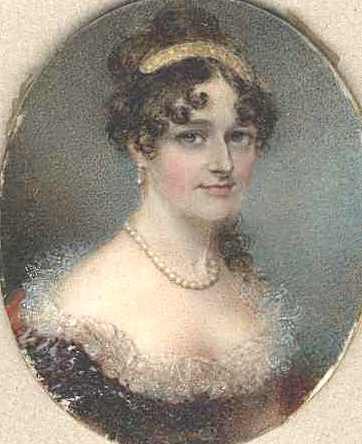 Miniatura di Lady Carteret dipinta da Anne Mee