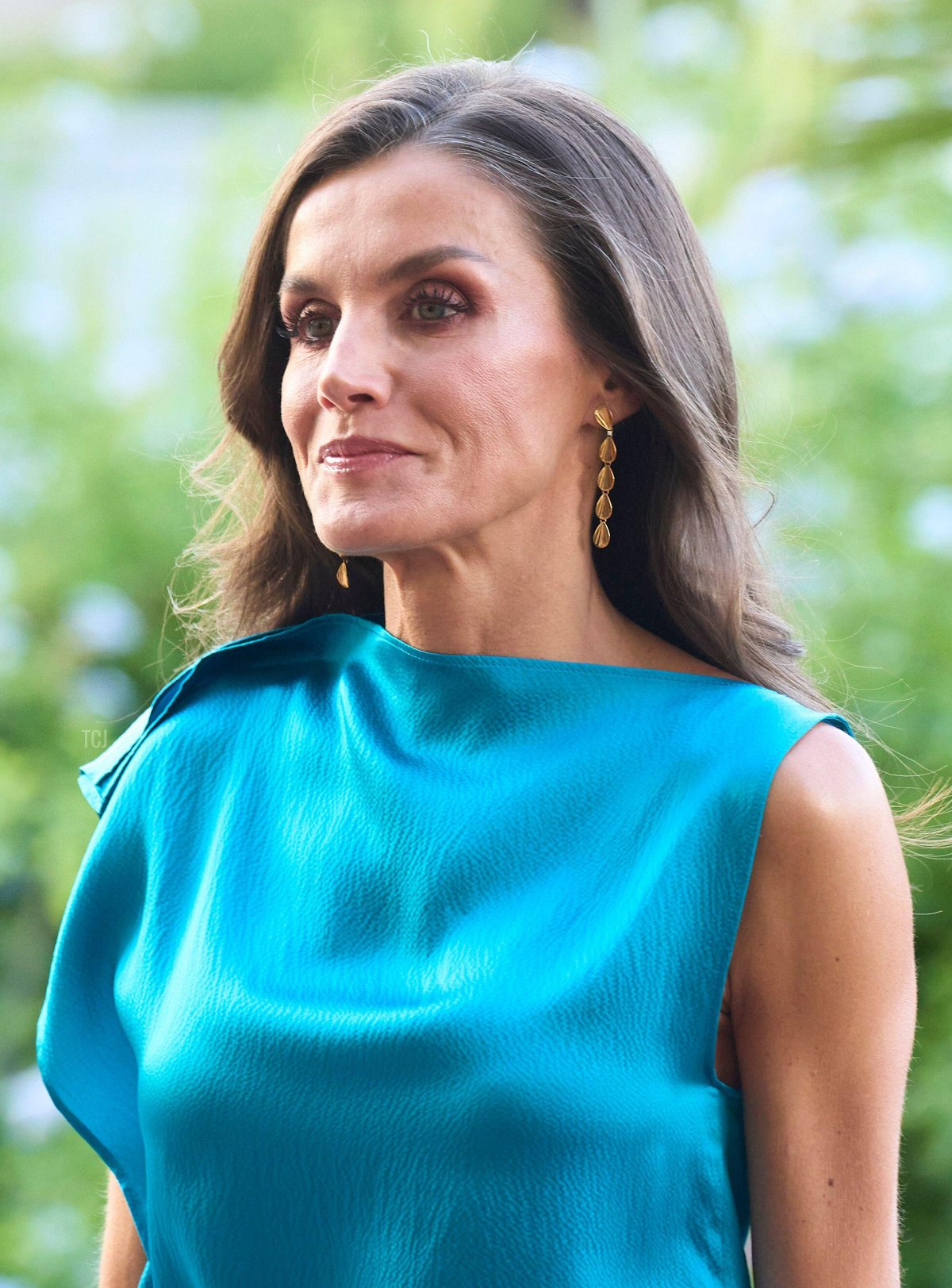 La Regina Letizia di Spagna partecipa agli ABC Journalism Awards a Madrid il 17 luglio 2023 (Jack Abuin/Zuma Press/Alamy)