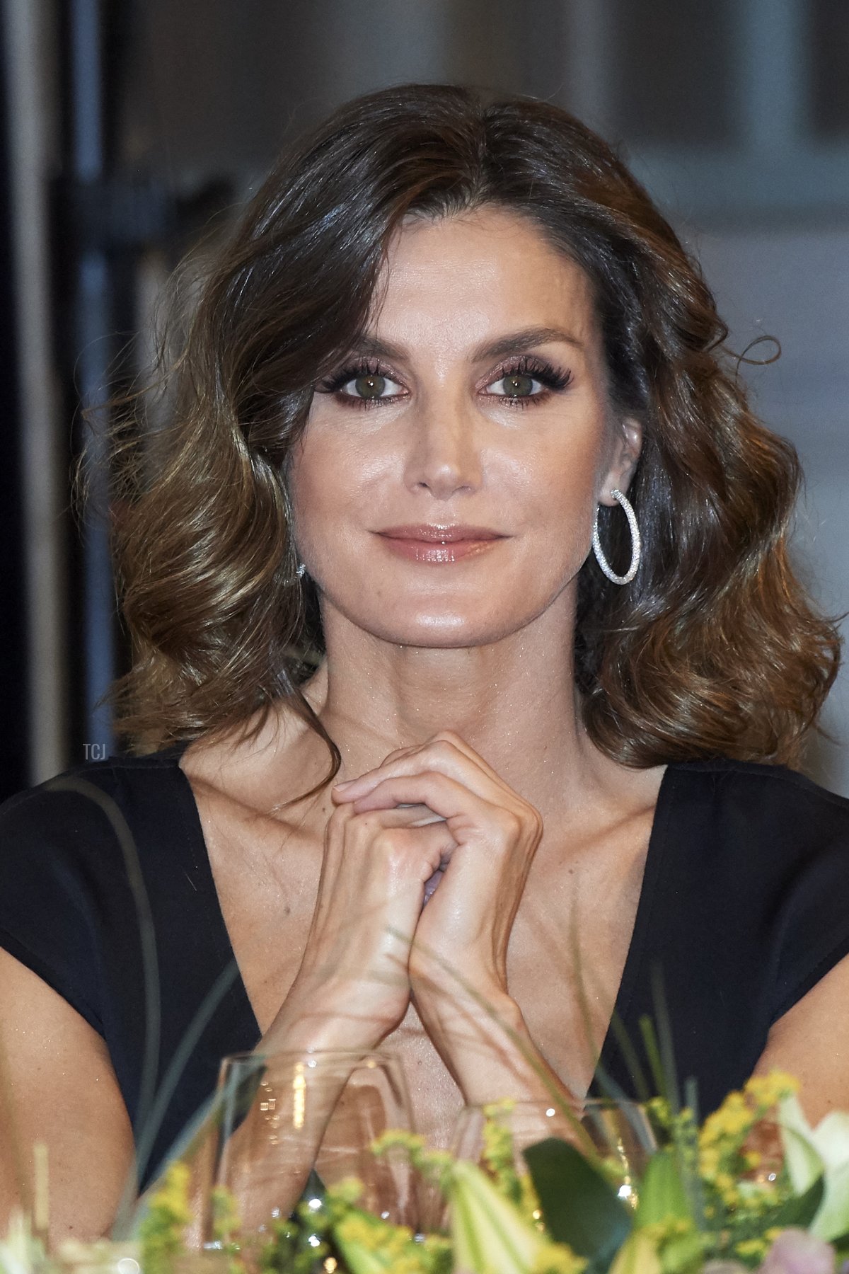 La regina Letizia di Spagna partecipa ai Premi di Giornalismo Francisco Cerecedo presso il Palace Hotel il 22 ottobre 2018 a Madrid, Spagna (Carlos Alvarez/Getty Images)