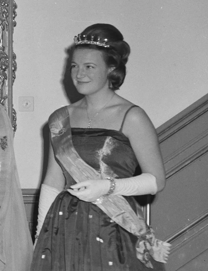 Princess Irene of the Netherlands attends a state banquet honoring the President of Mexico, April 3, 1963 (Joop van Bilsen/Anefo/Nationaal Archief/Wikimedia Commons)