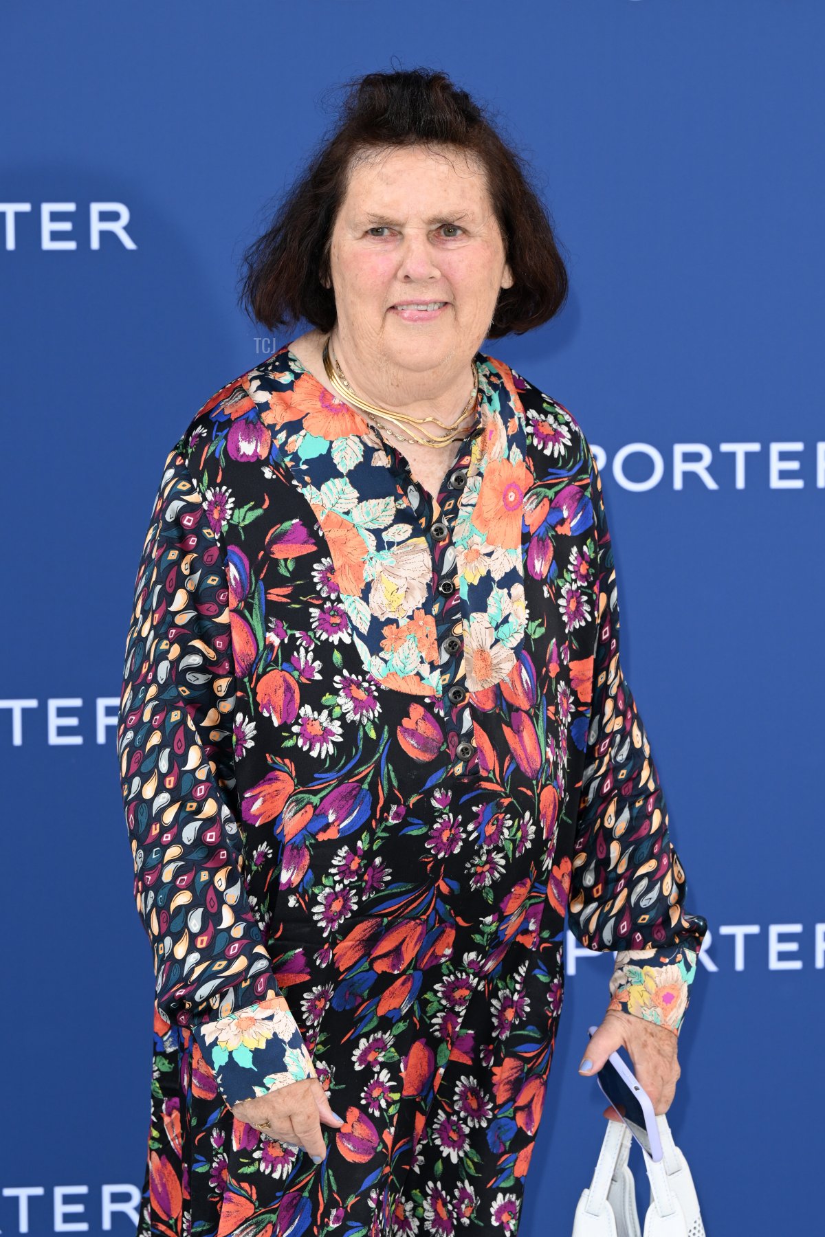 Suzy Menkes arriva alla Festa Estiva 2023 al V&A il 21 giugno 2023 a Londra (Jeff Spicer/Getty Images)