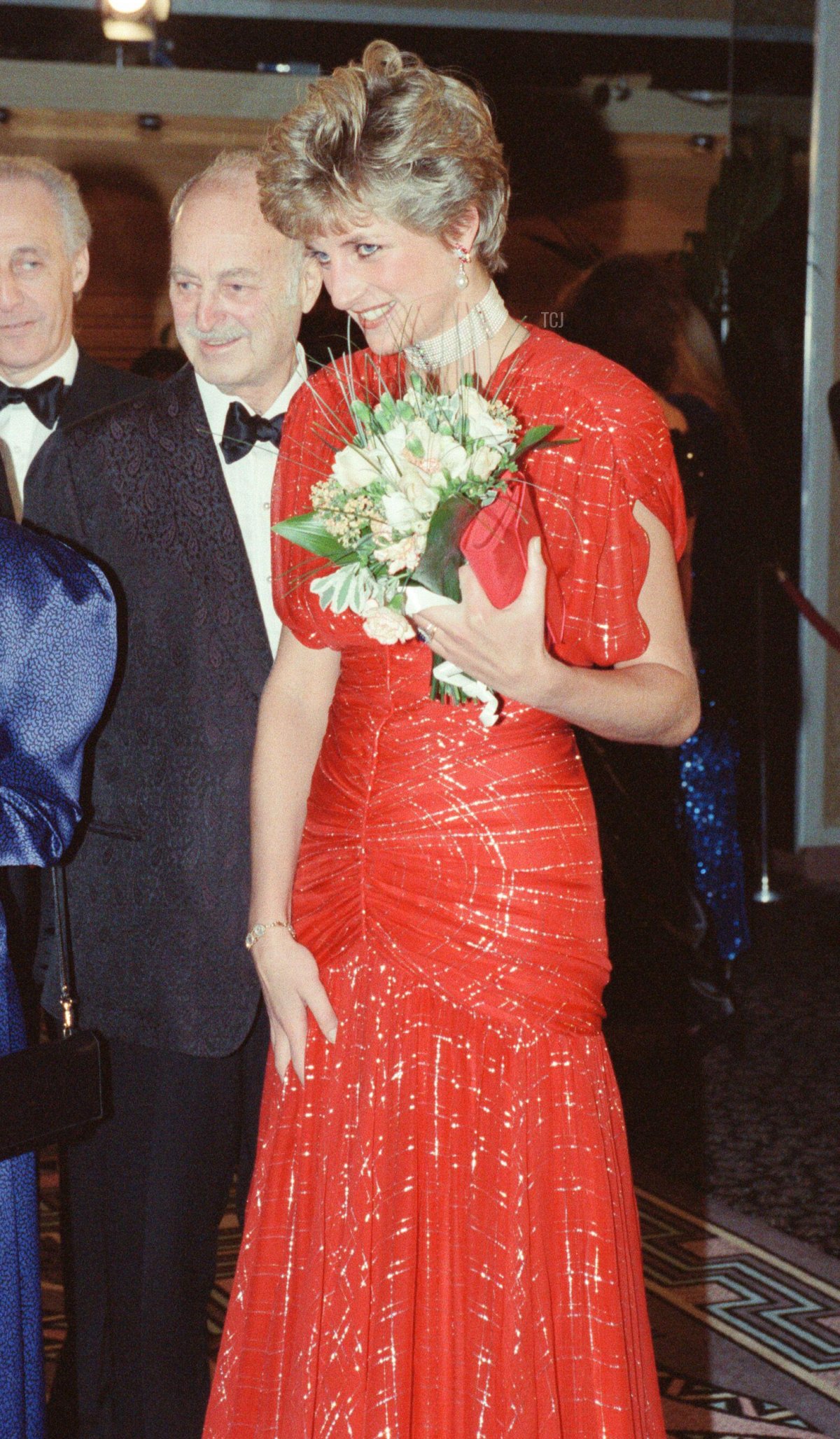 La Principessa di Galles partecipa alla premiere del film Hot Shots all'Odeon Leicester Square, 18 novembre 1991 (Trinity Mirror/Mirrorpix/Alamy)