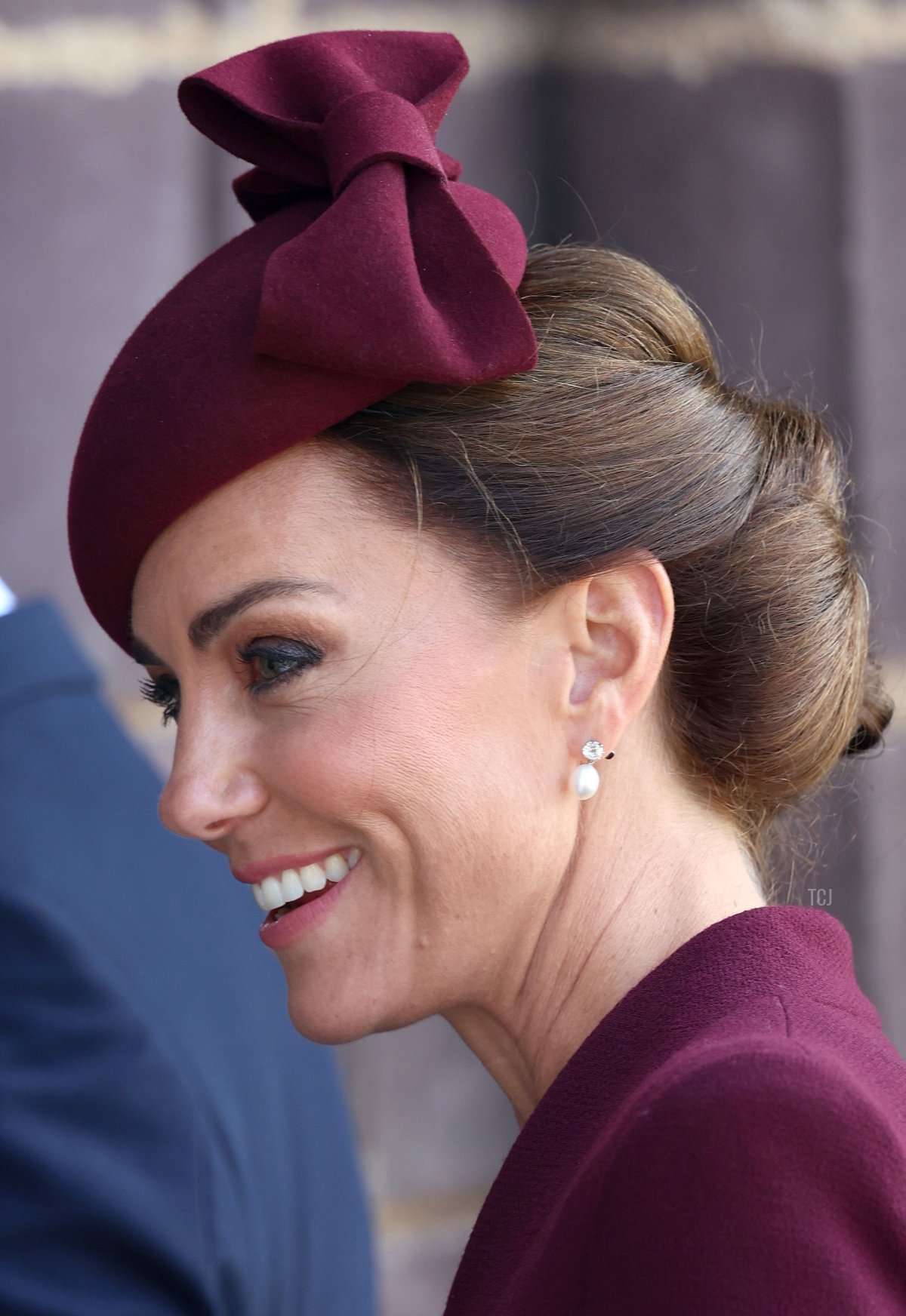 La Principessa del Galles arriva per un servizio nella Cattedrale di St. David a Pembrokeshire, Wales, per commemorare il primo anniversario della morte della regina Elisabetta II, 8 settembre 2023 (Chris Jackson/Getty Images)