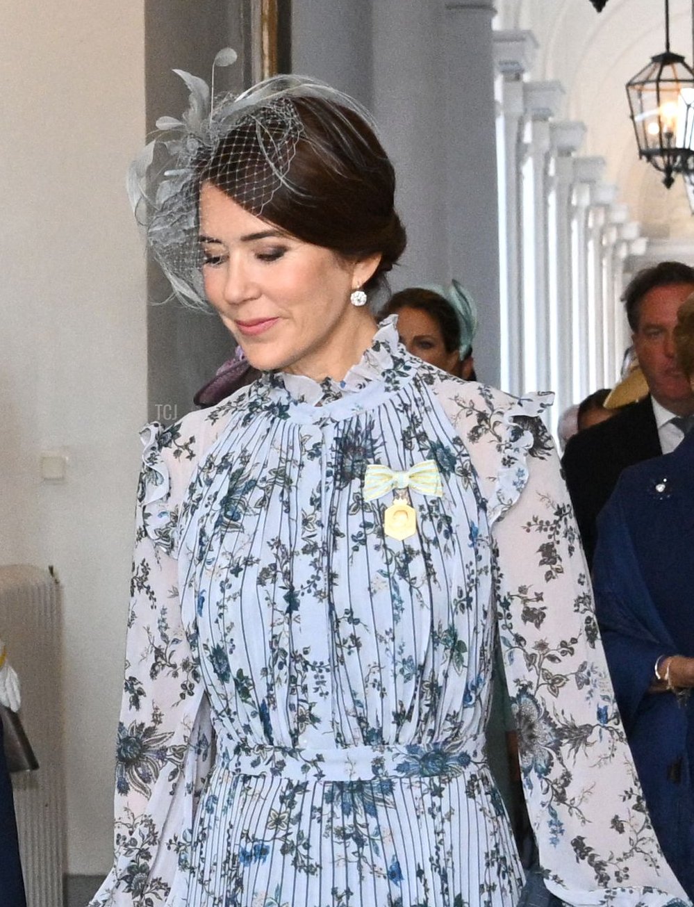 Il Principe Federik e la Principessa Mary di Danimarca partecipano a un servizio Te Deum al Palazzo Reale di Stoccolma per celebrare il Giubileo d'oro del Re Carlo XVI Gustavo di Svezia il 15 settembre 2023 (Michael Campanella/Getty Images)