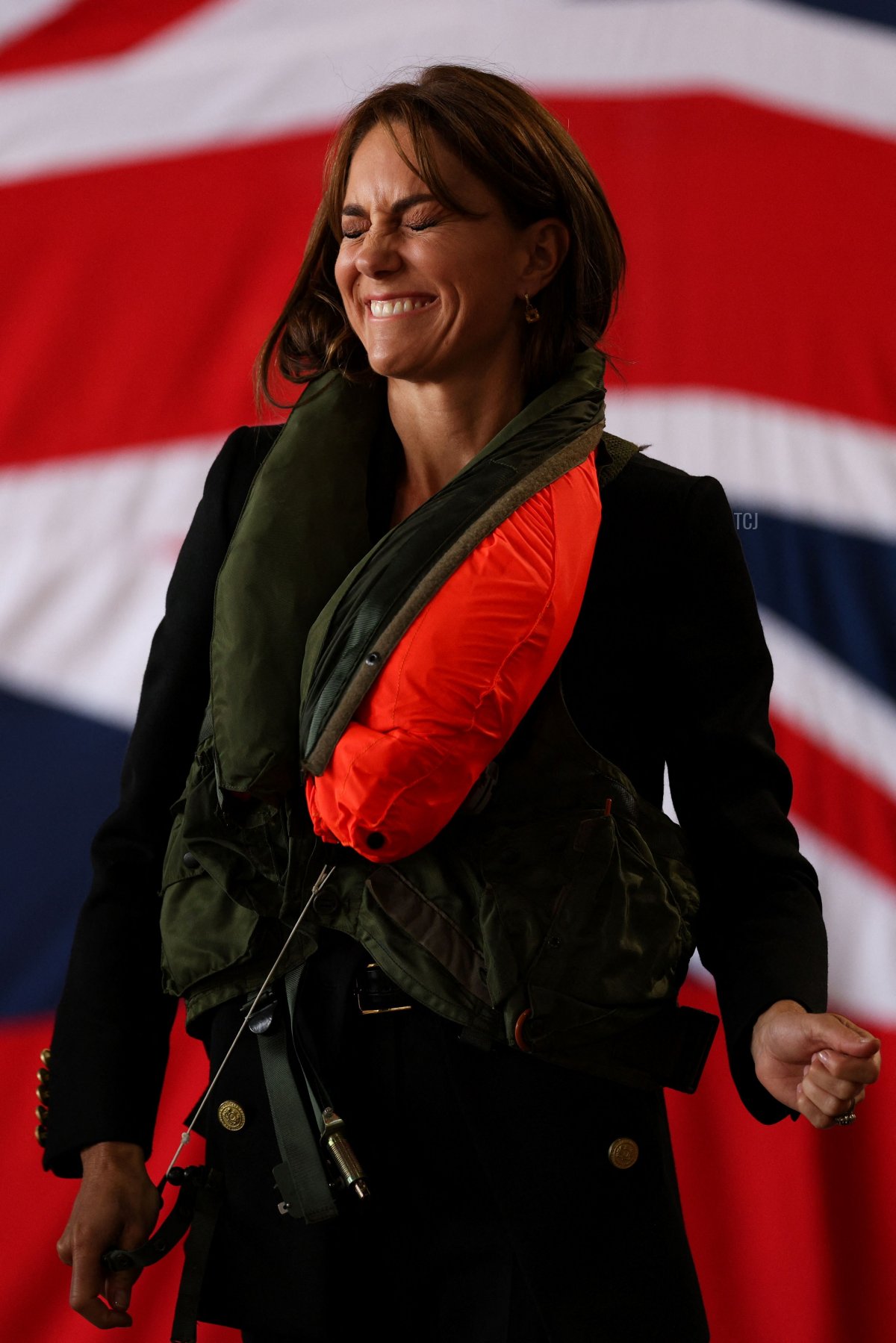 La Principessa di Galles visita la Royal Naval Air Station Yeovilton il 18 settembre 2023 (ADRIAN DENNIS/AFP via Getty Images)