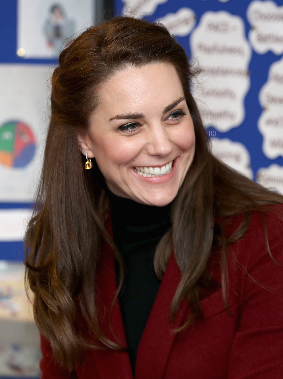 La Duchessa di Cambridge visita il Caerphilly Family Intervention Team in Galles il 22 febbraio 2017 (Chris Jackson - WPA Pool/Getty Images)