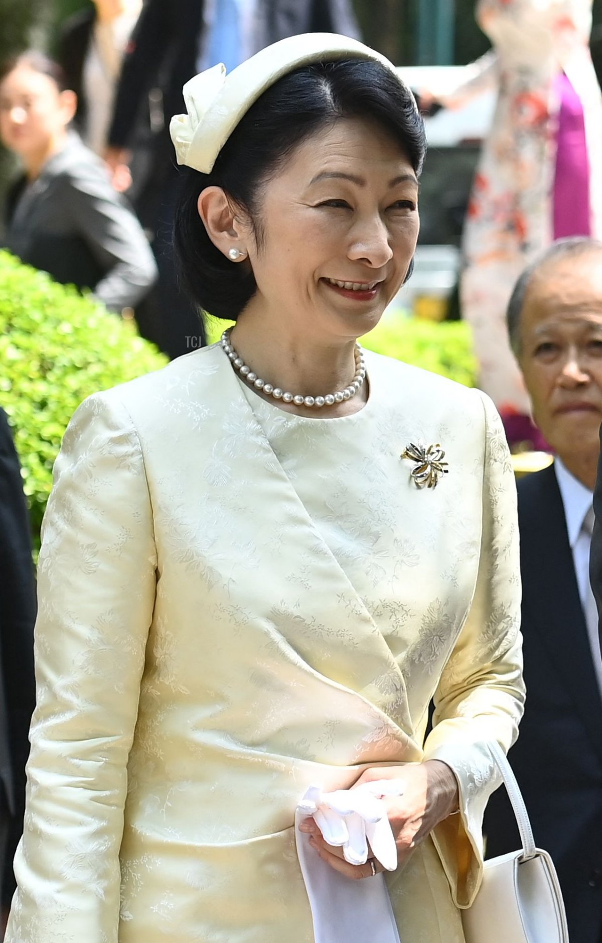 La Principessa ereditaria del Giappone visita il palazzo presidenziale di Hanoi il 21 settembre 2023 (GIANG HUY/AFP via Getty Images)