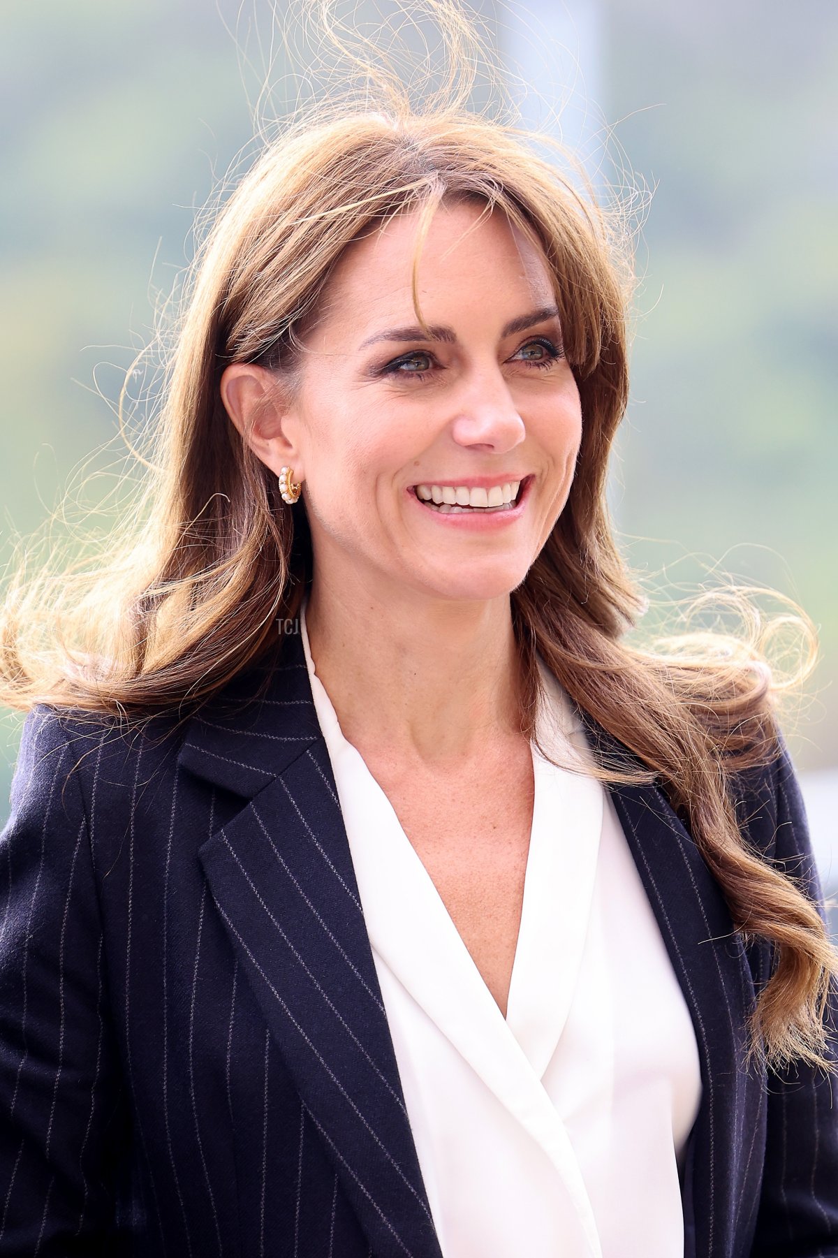 La Principessa di Galles visita la Fitzalan High School per celebrare l'inizio del Mese della Storia Nera a Cardiff il 3 ottobre 2023 (Chris Jackson/Getty Images)