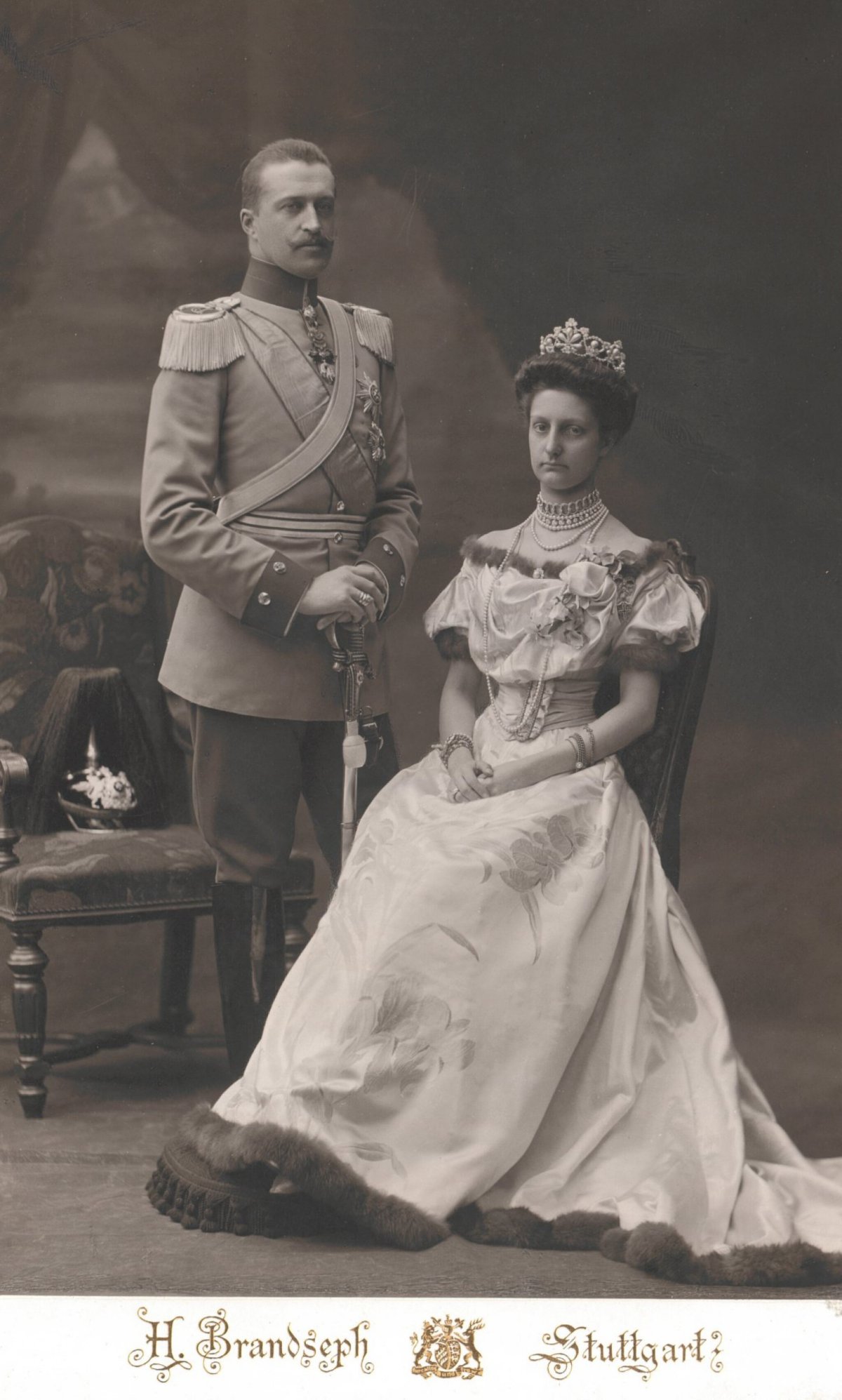 Archduke Karl Salvator of Austria and his wife, Princess Maria Immacolata of Bourbon-Two Sicilies