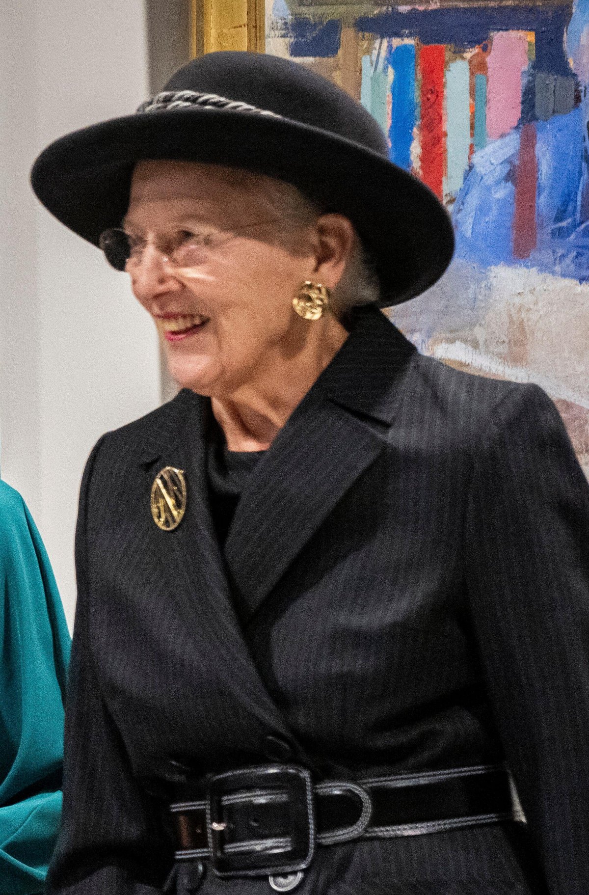 La Regina di Danimarca visita l'Università di Copenaghen durante la visita di stato spagnola in Danimarca, 7 novembre 2023 (Ida Marie Odgaard/Ritzau Scanpix/Alamy)