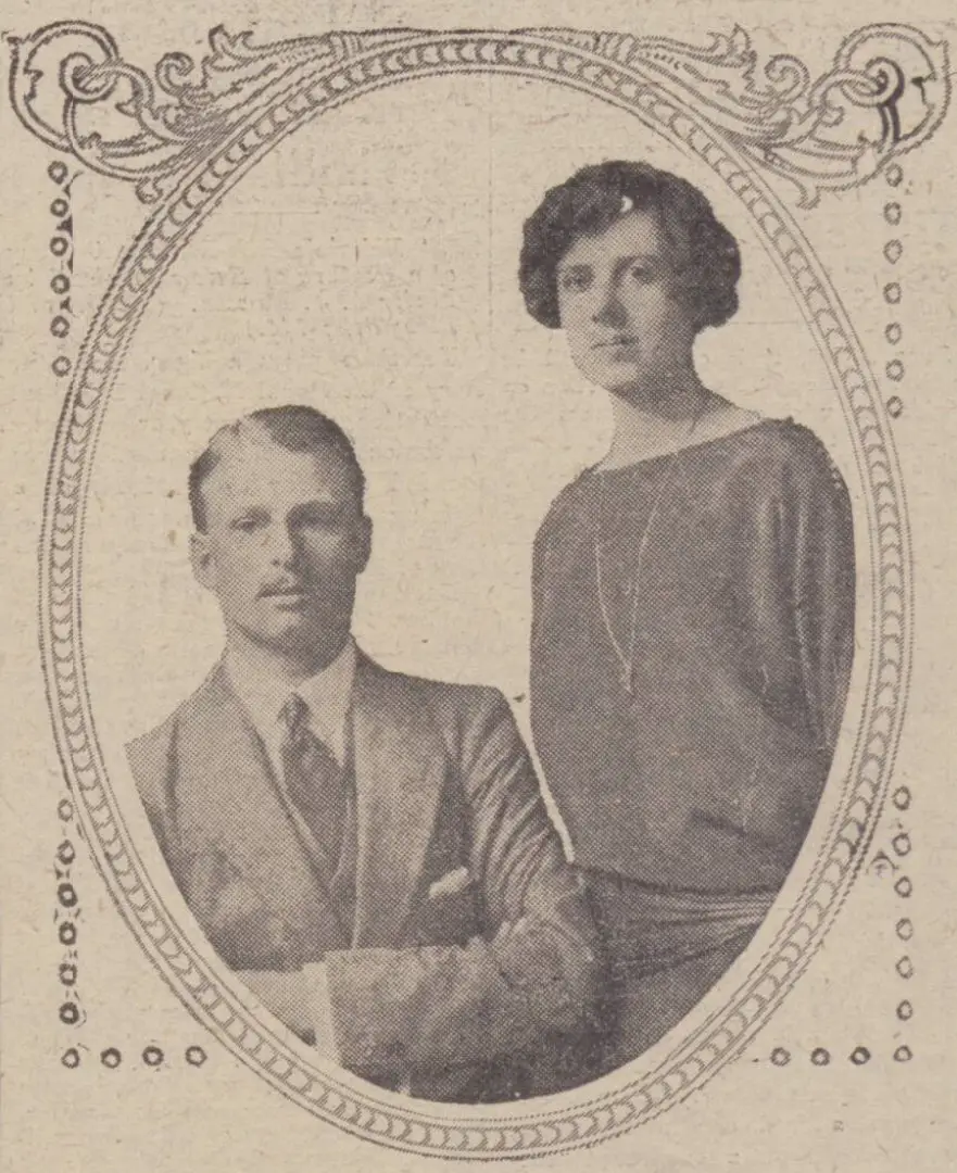 La Principessa Maud e Lord Carnegie, fotografati da Alexander Corbett in Baker Street, Giugno 1923