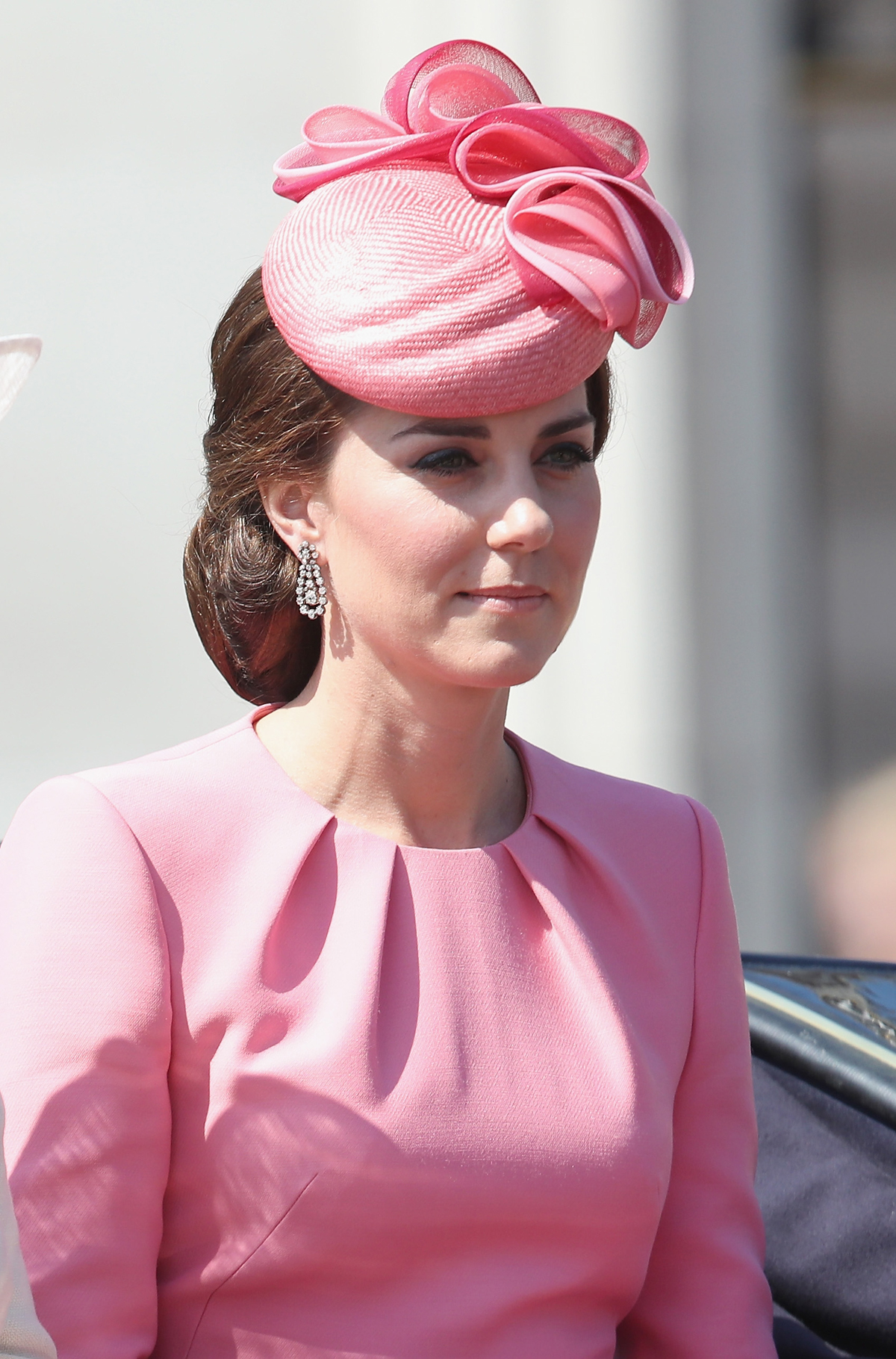 La Duchessa di Cambridge partecipa al Trooping the Colour a Londra il 17 giugno 2017 (Chris Jackson/Getty Images)