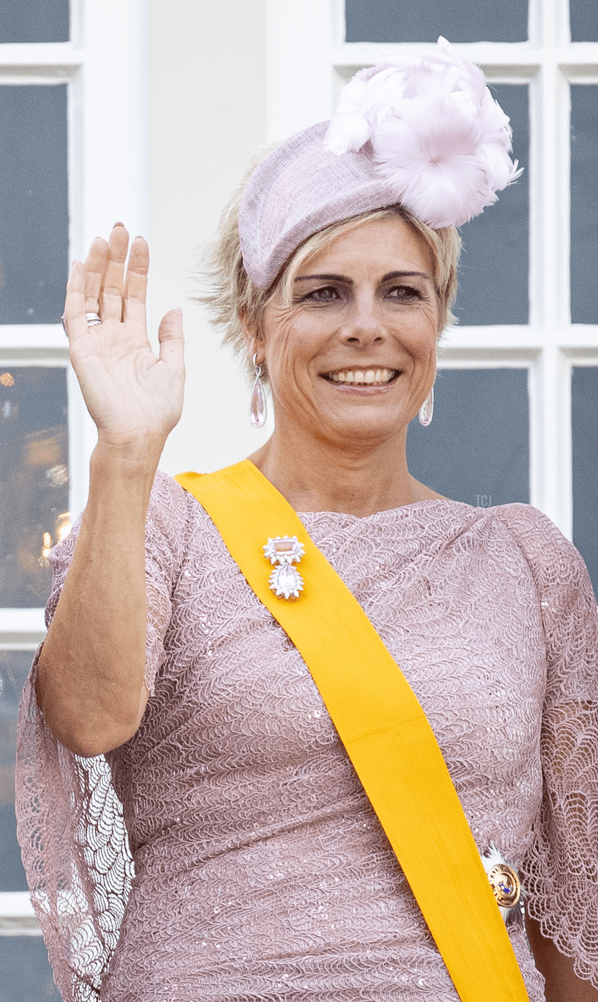 La principessa Laurentien dei Paesi Bassi durante il Prinsjesdag, l'apertura dell'anno parlamentare il 17 settembre 2019