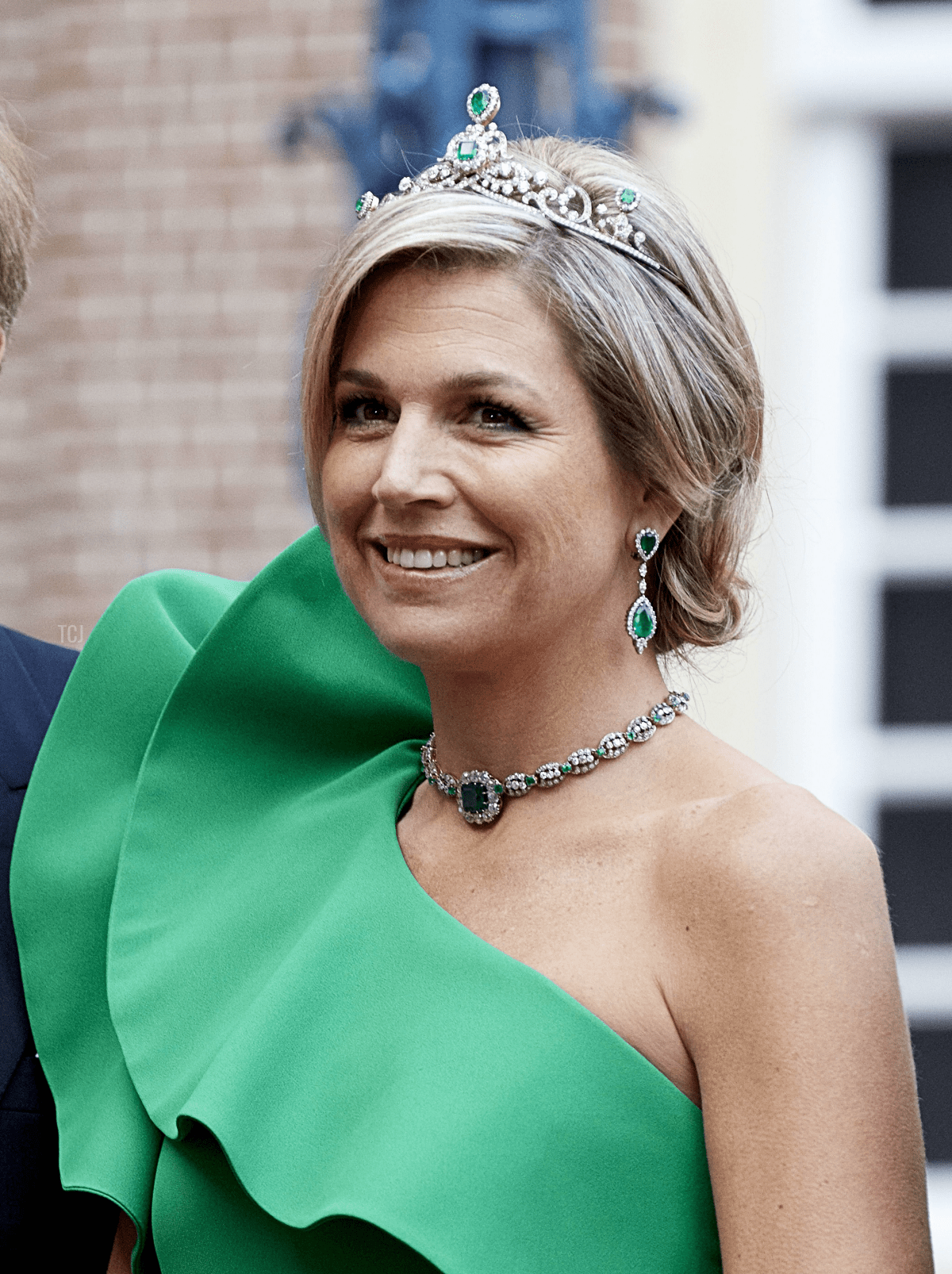 La regina Maxima partecipa a una cena presso il Palazzo Loo ad Apeldoorn, nei Paesi Bassi, il 3 giugno 2014