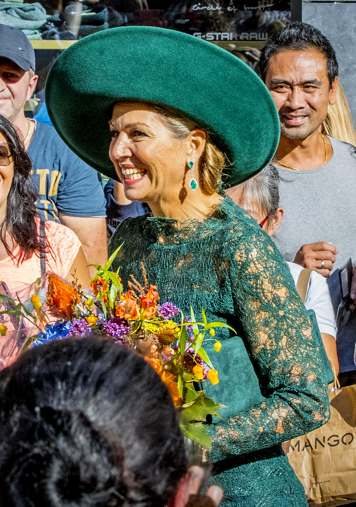 La regina Maxima dei Paesi Bassi partecipa al 20° anniversario della zona di Leidsche Rijn a Utrecht il 5 ottobre 2018