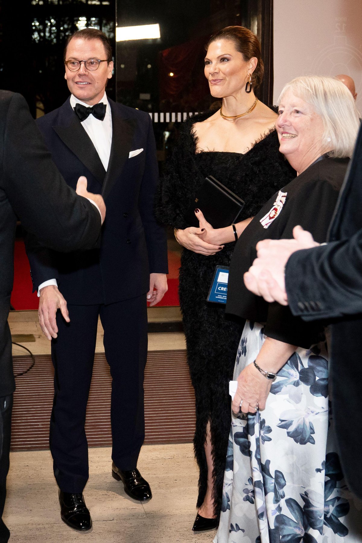 La Principessa Ereditaria Victoria e il Principe Daniel di Svezia partecipano alla Royal Variety Performance a Londra il 30 novembre 2023 (Aaron Chown/PA Images/Alamy)