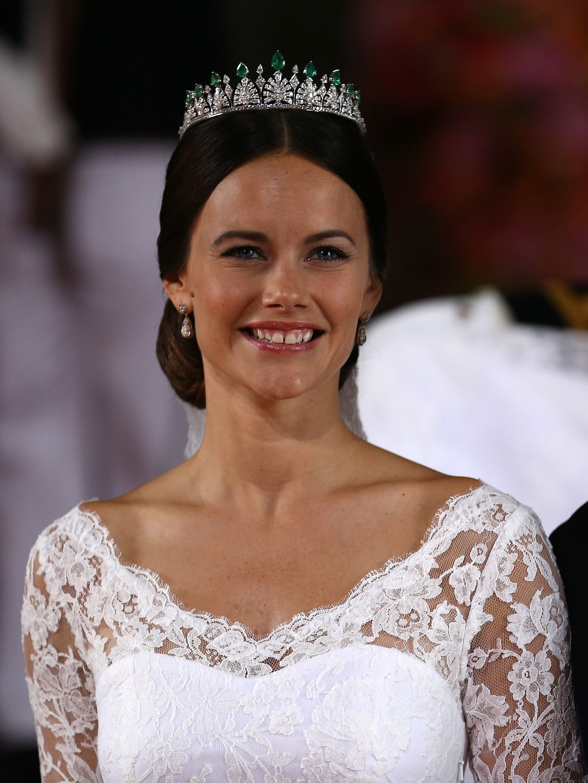 La Principessa Sofia di Svezia è ritratta nel giorno del suo matrimonio a Stoccolma il 13 giugno 2015 (Andreas Rentz/Getty Images)