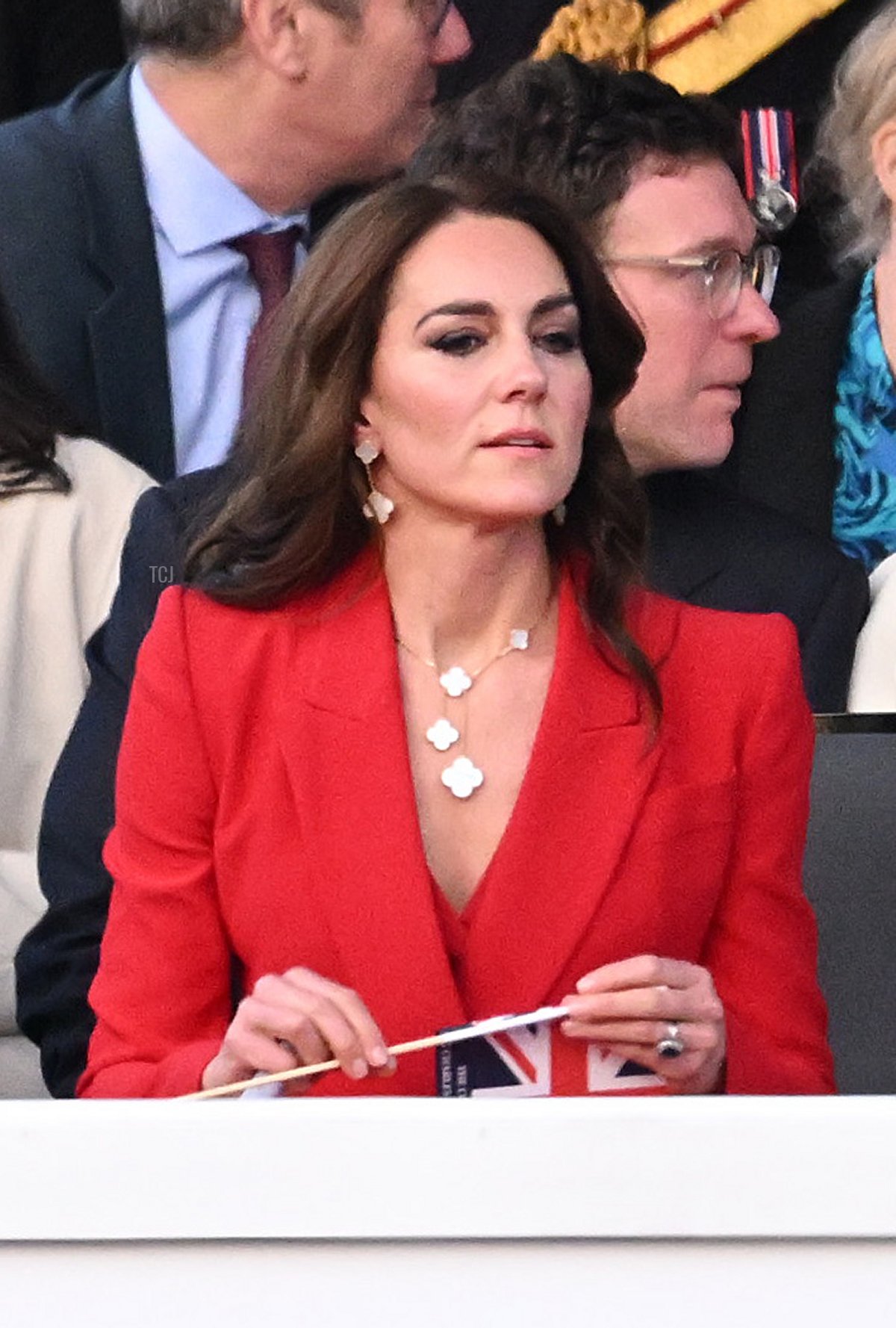 La Principessa del Galles partecipa al concerto di incoronazione al Castello di Windsor, 7 maggio 2023 (Leon Neal/Getty Images)