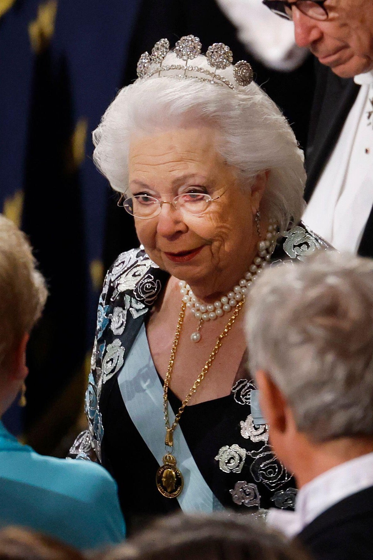 La Principessa Cristina, signora Magnuson, partecipa alla cerimonia del Premio Nobel a Stoccolma il 10 dicembre 2023 (Christine Olsson/TT News Agency/Alamy)