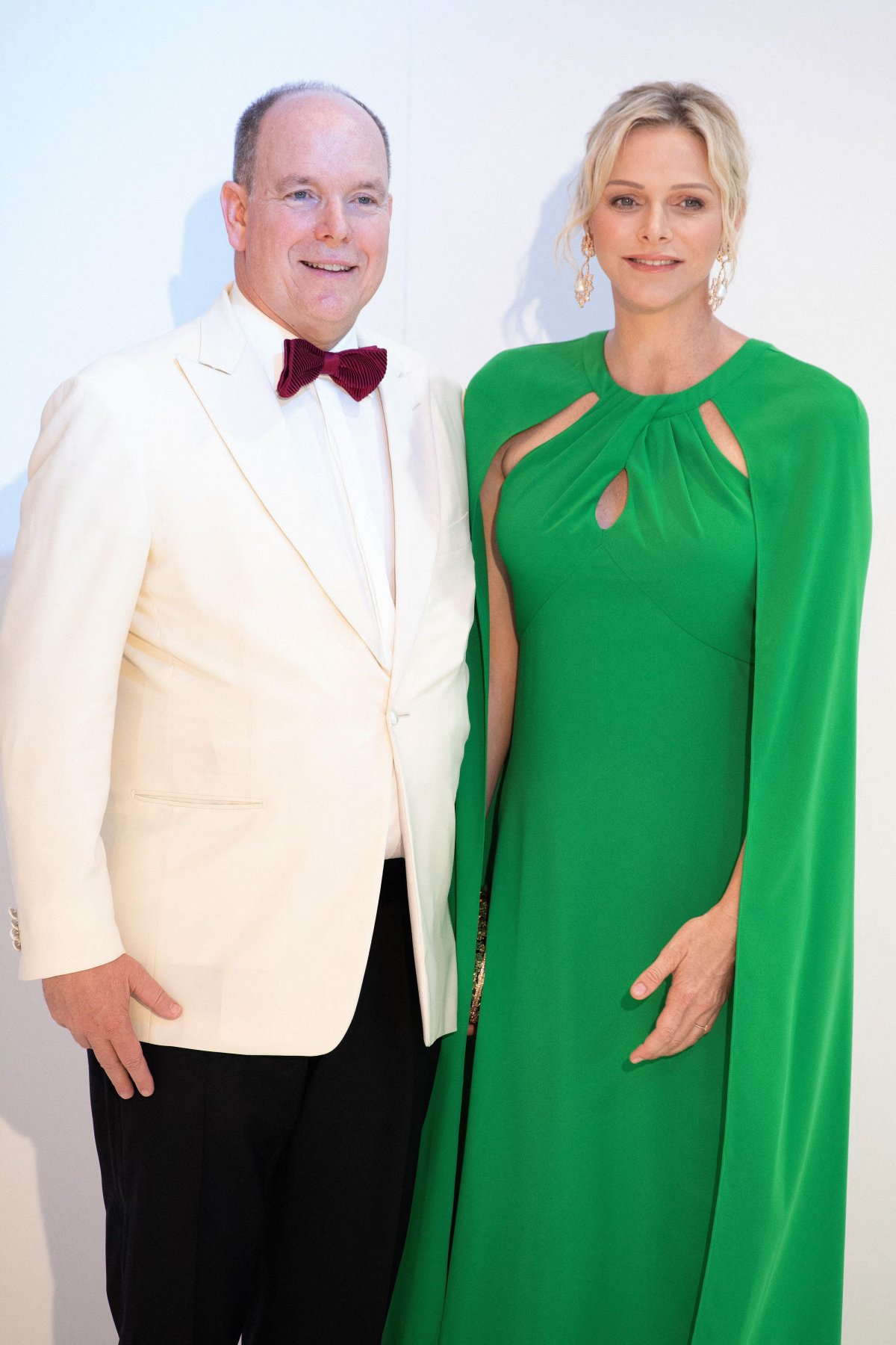 Il Principe Alberto II e la Principessa Charlene di Monaco partecipano al Gala della Croce Rossa a Monte-Carlo il 26 luglio 2019 (David Niviere/Abaca Press/Alamy)