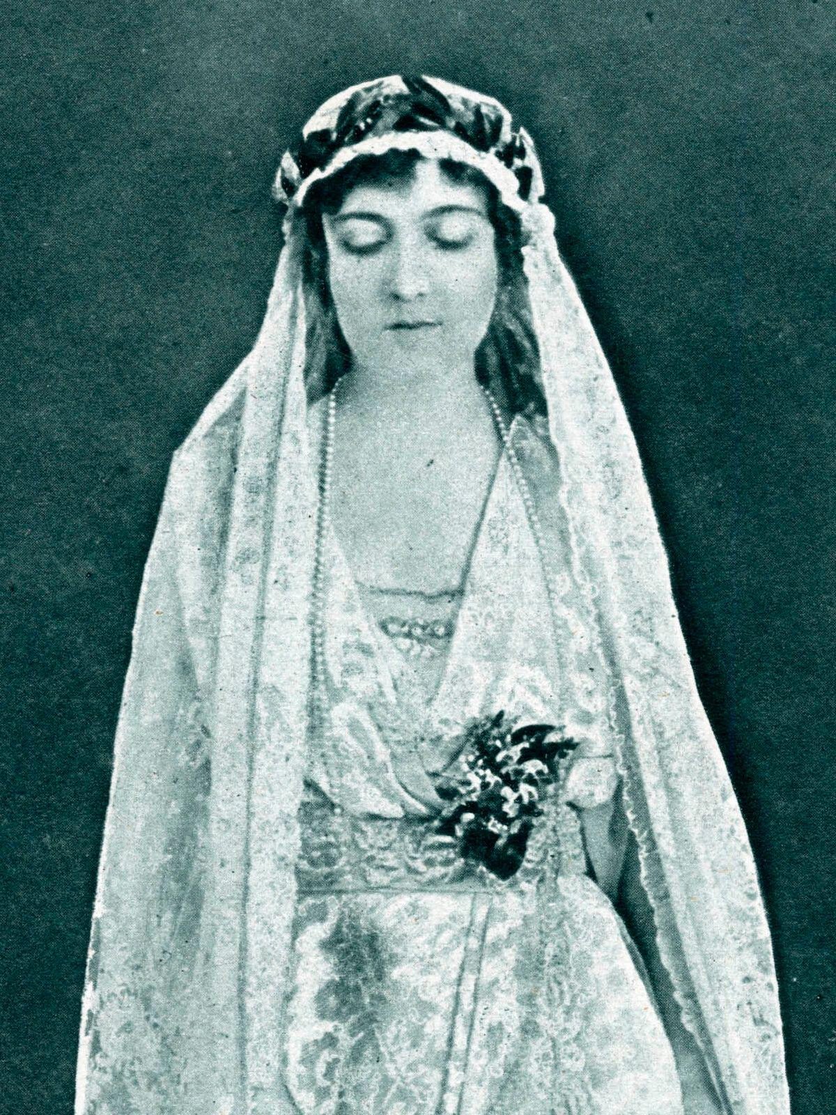 La Principessa Patricia di Connaught è fotografata il giorno del suo matrimonio, 27 febbraio 1919 (Chronicle/Alamy)