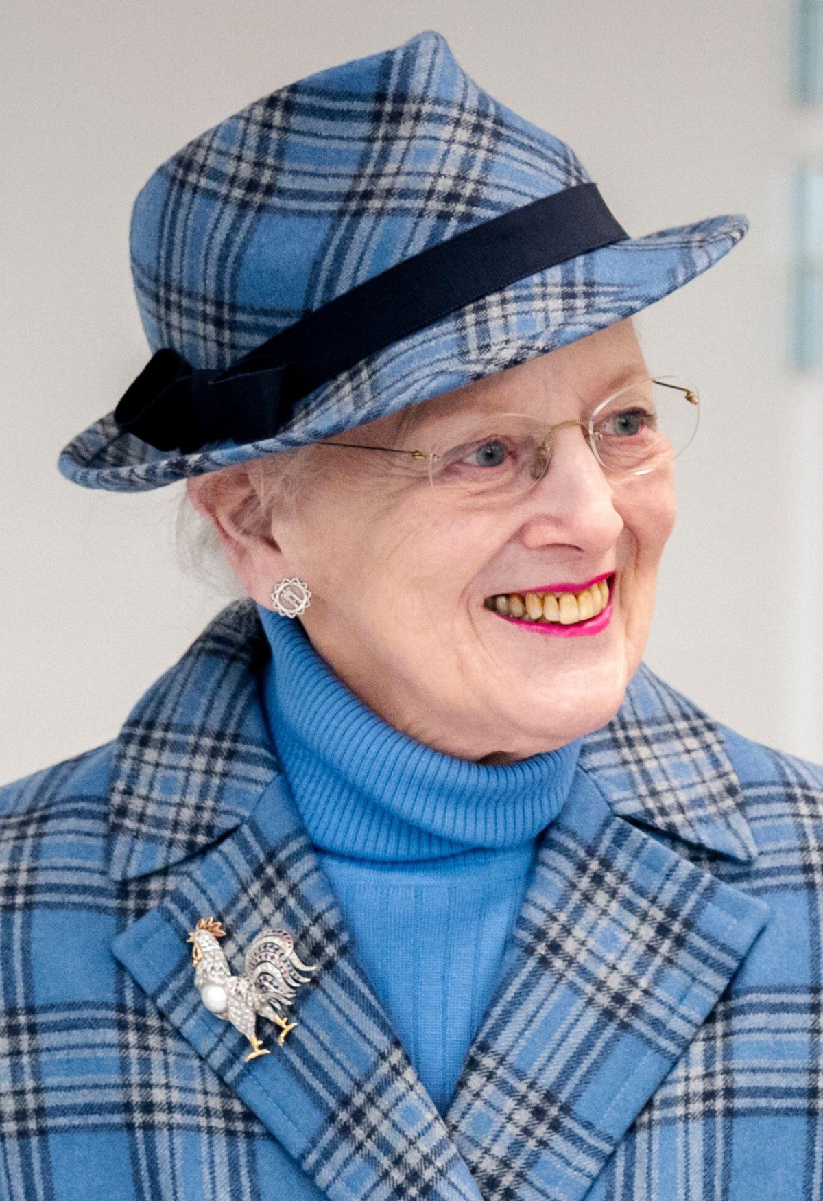 La regina Margherita di Danimarca partecipa all'inaugurazione della nuova Prins Henriks Skole a Frederiksberg il 7 febbraio 2024 (Ida Marie Odgaard/Ritzau Scanpix/Alamy)