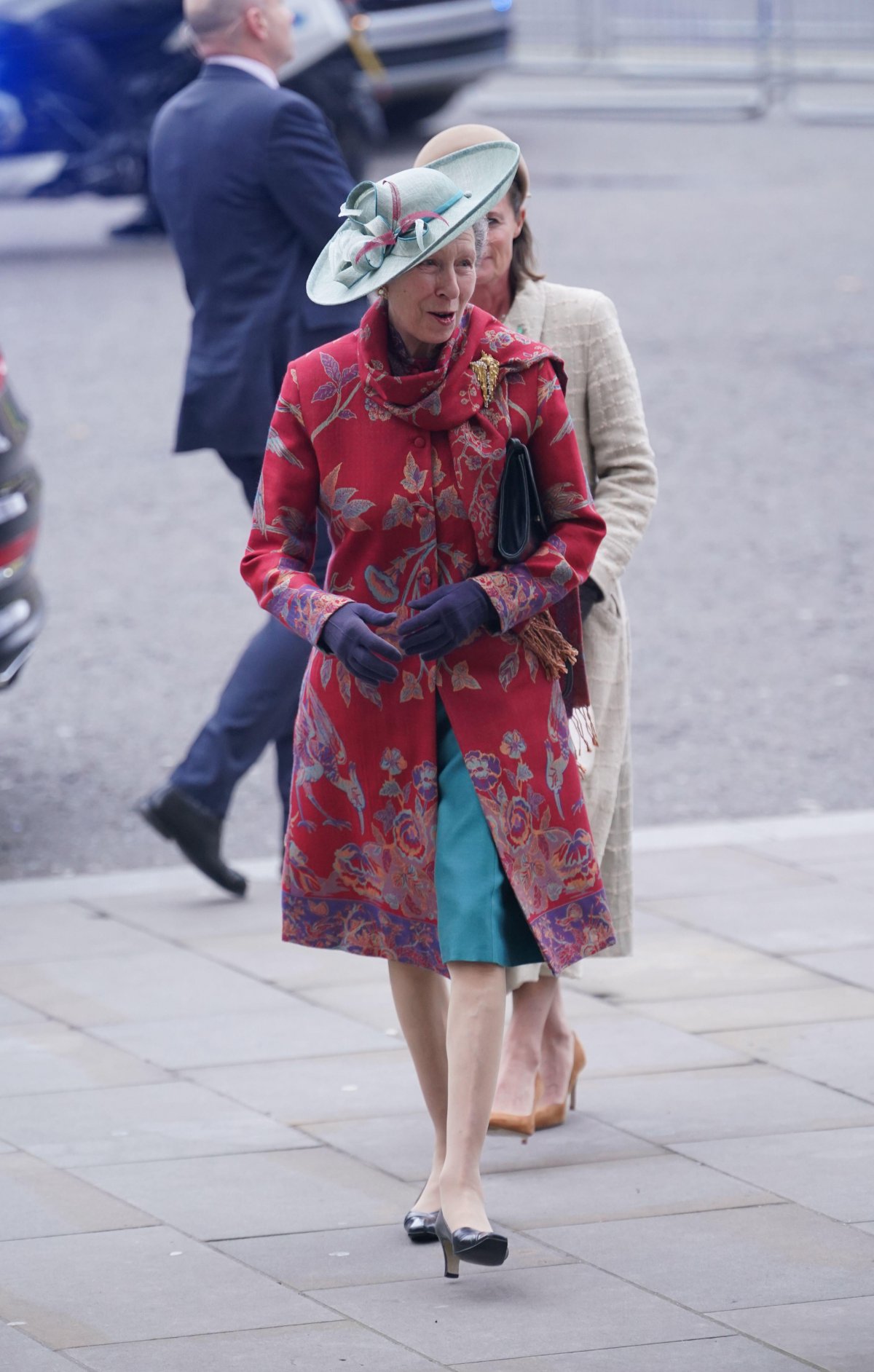 La Principessa Reale partecipa al servizio del Commonwealth Day presso l'Abbazia di Westminster l'11 marzo 2024 (Yui Mok/PA Images/Alamy)