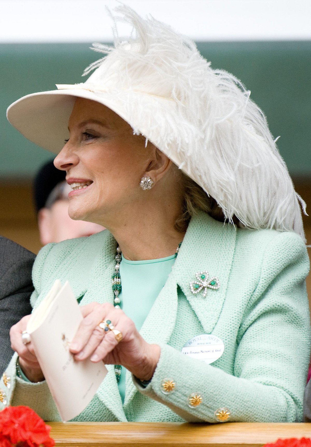 La principessa Michael di Kent partecipa al quarto giorno delle corse di Royal Ascot il 17 giugno 2011 (Anwar Hussein/Alamy)