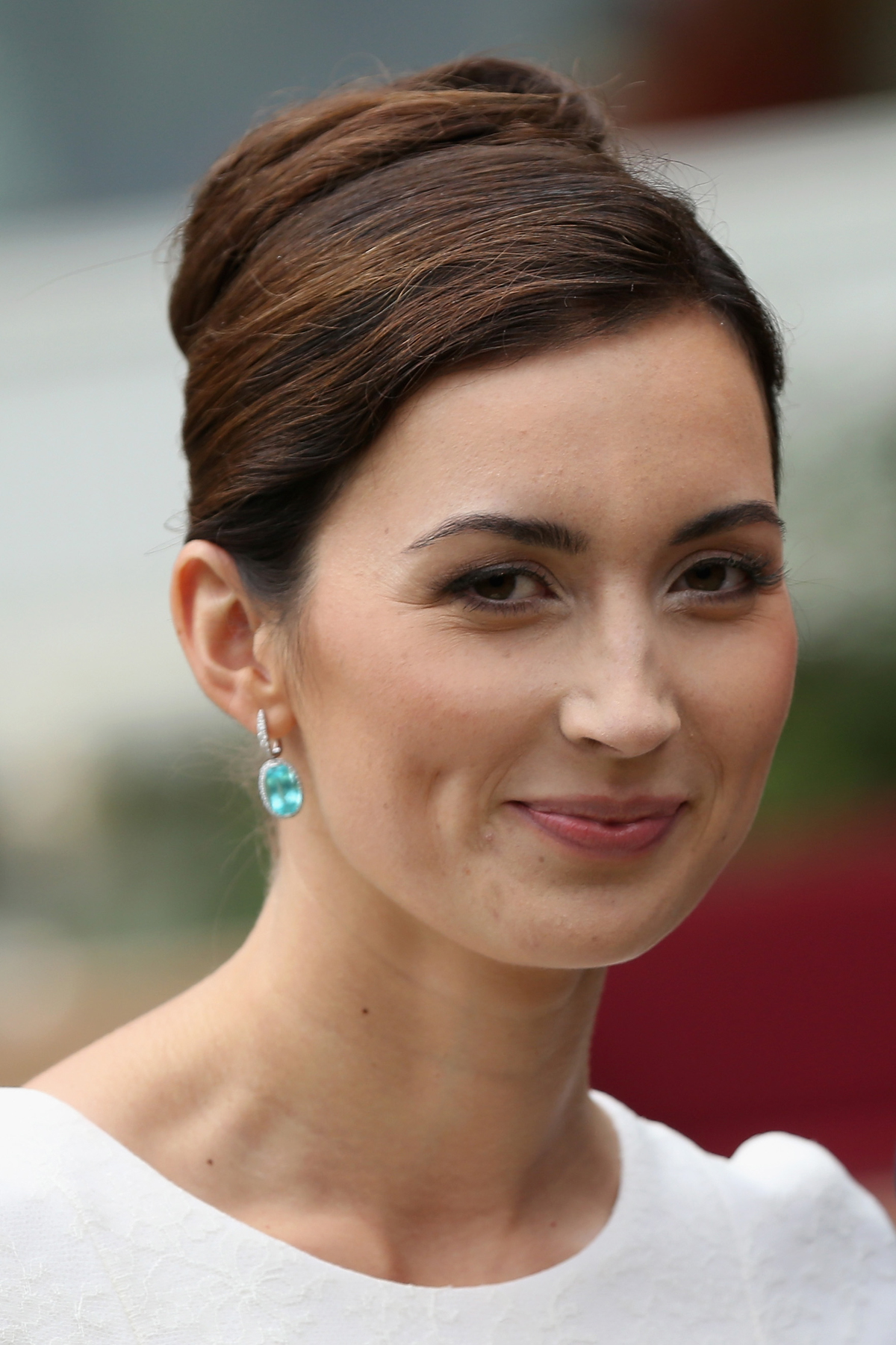 Claire Lademacher è ritratta dopo aver sposato il Principe Felix di Lussemburgo in una cerimonia nuziale civile a Konigstein, Germania, il 17 settembre 2013 (Sean Gallup/Getty Images)