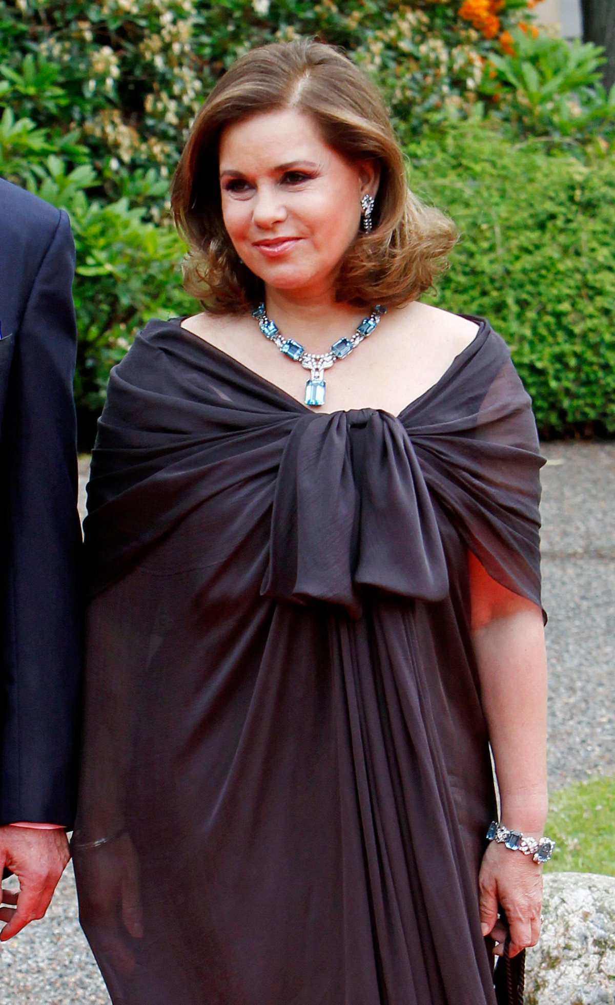 Il Granduca e la Granduchessa di Lussemburgo partecipano a una cena di gala pre-matrimonio per la Principessa ereditaria Victoria e il Principe Daniel di Svezia a Stoccolma il 18 giugno 2010 (DPA Picture Alliance Archive/Alamy)